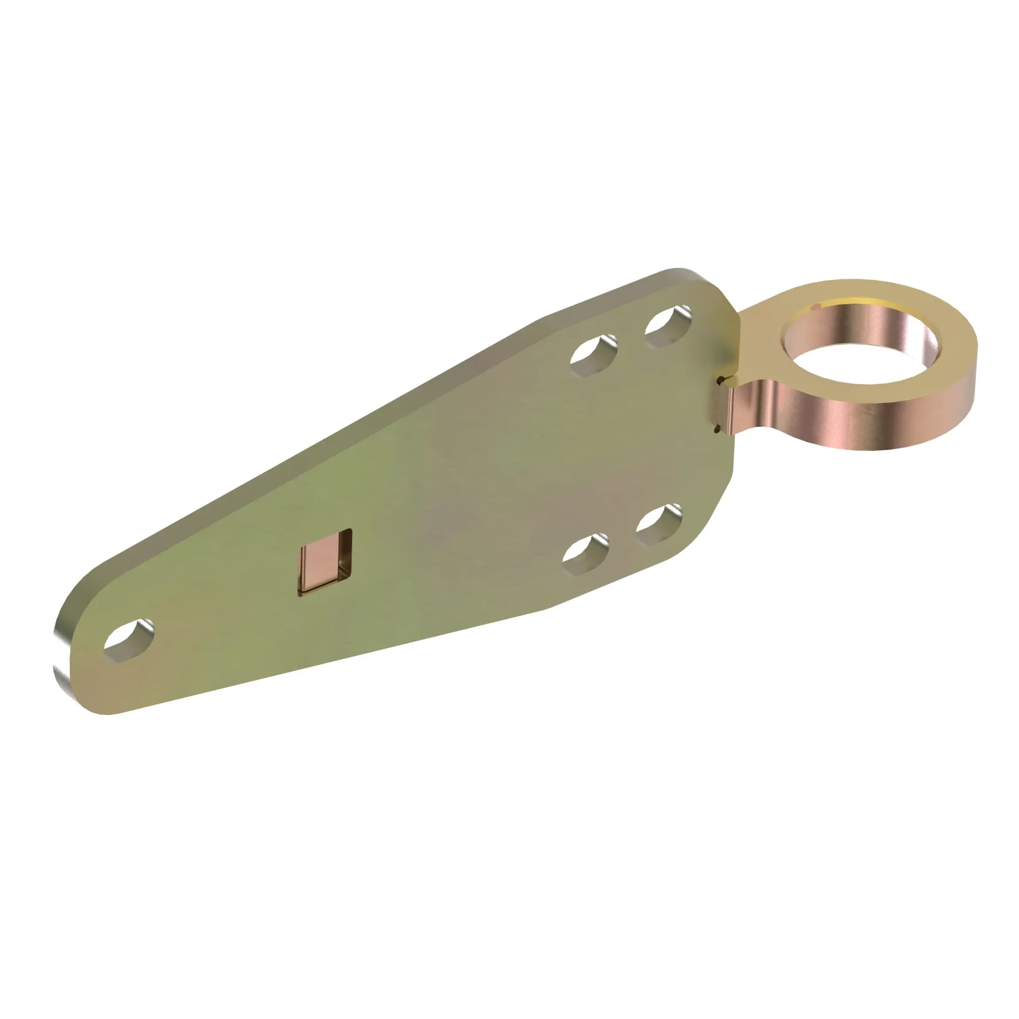 John Deere Radiator and Mounting Bracket - F648780