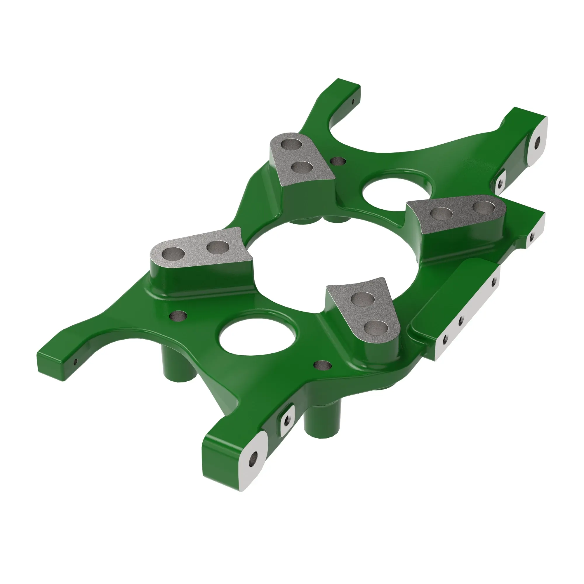 John Deere Fitting and Hose Bracket - KK39529