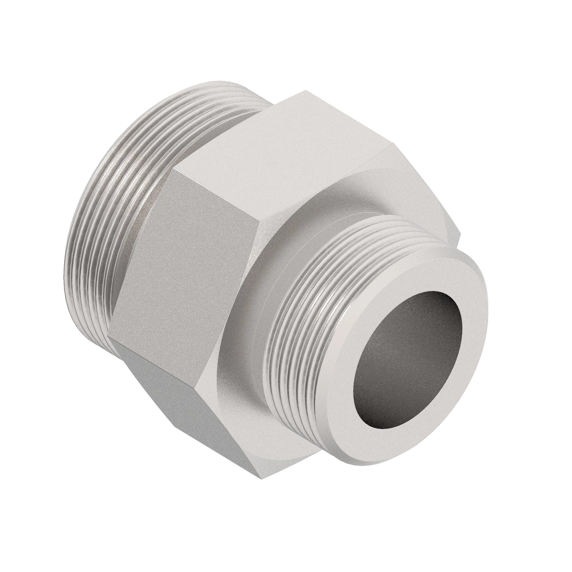 STUD STRAIGHT, ORFS W/METRIC HEX