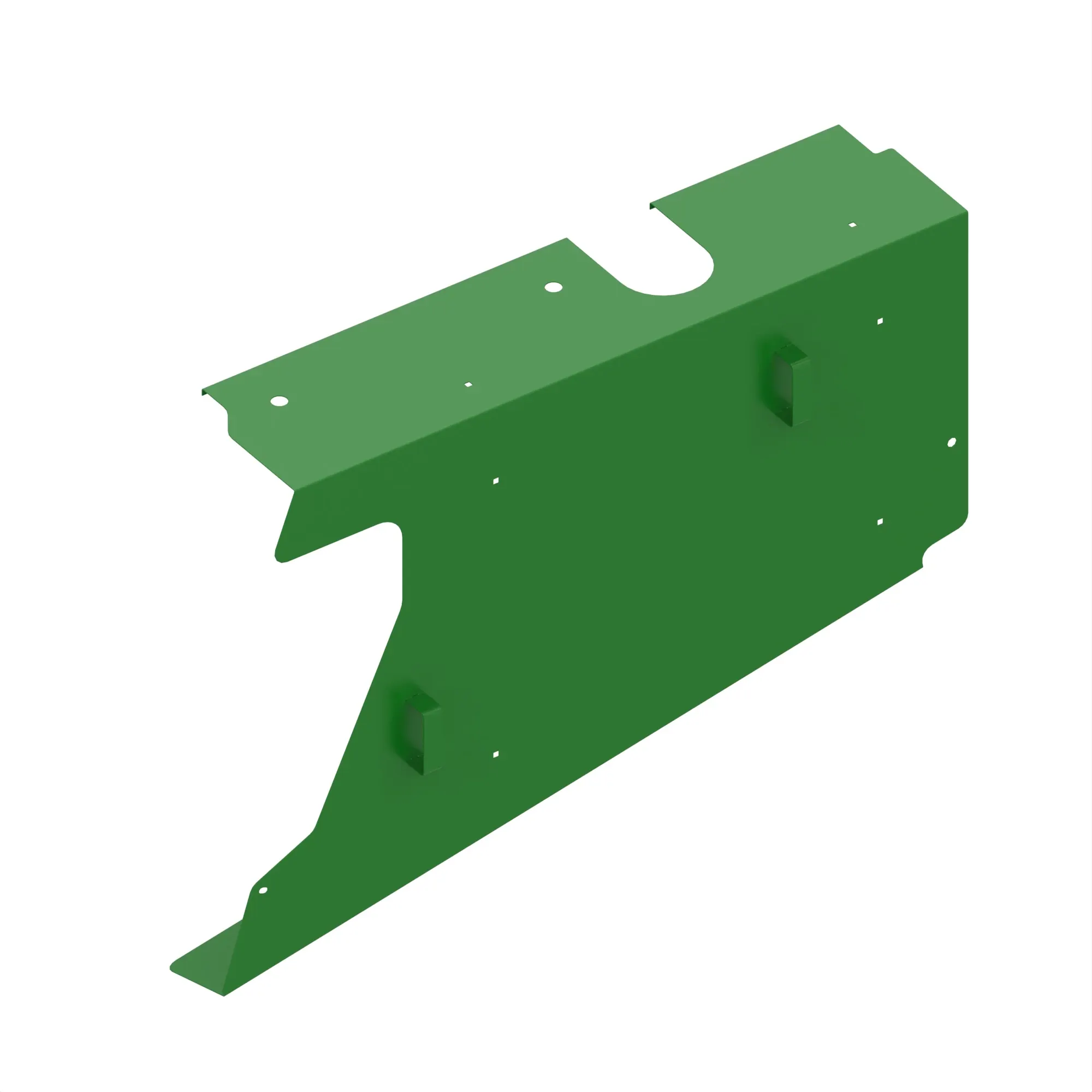 John Deere Left Side Feeder House Shield - AXE82814