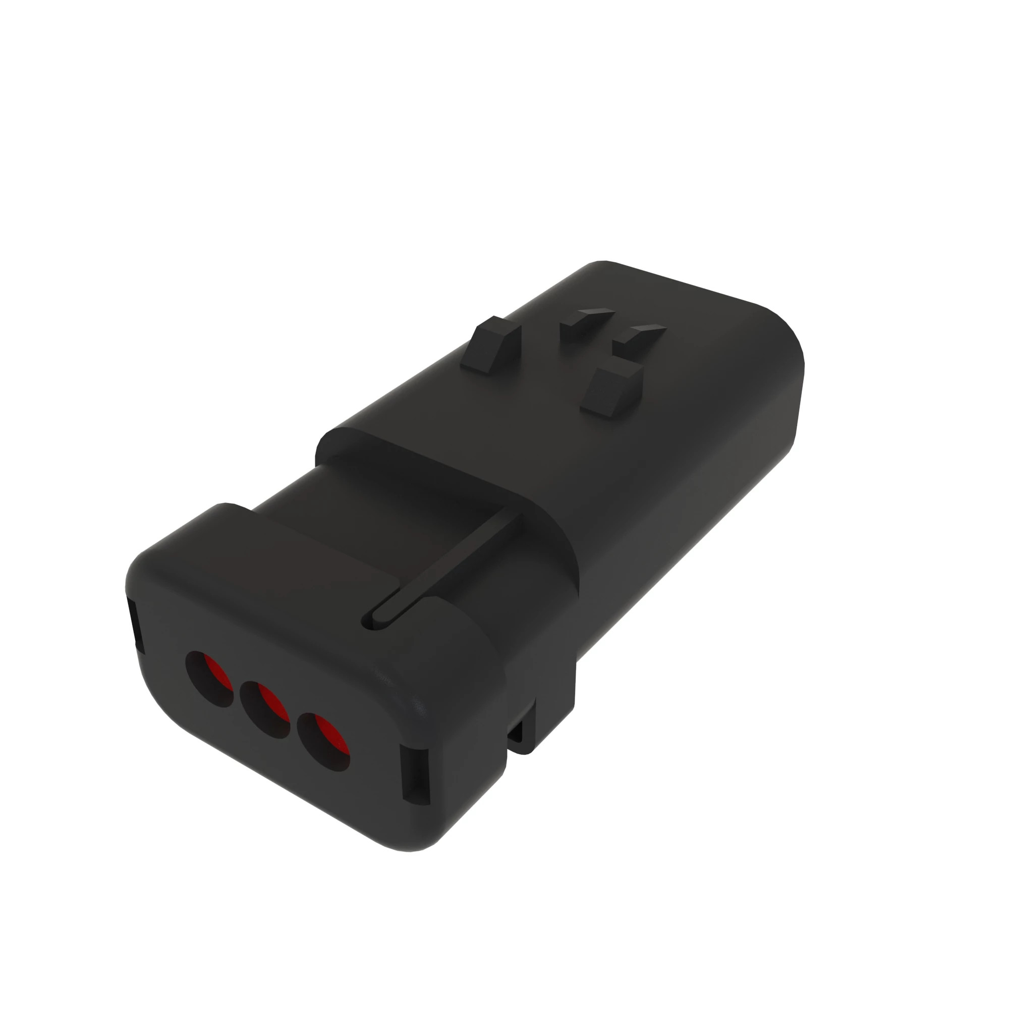 TYCO AMPSEAL16 3W PIN SLD RED PLSTC