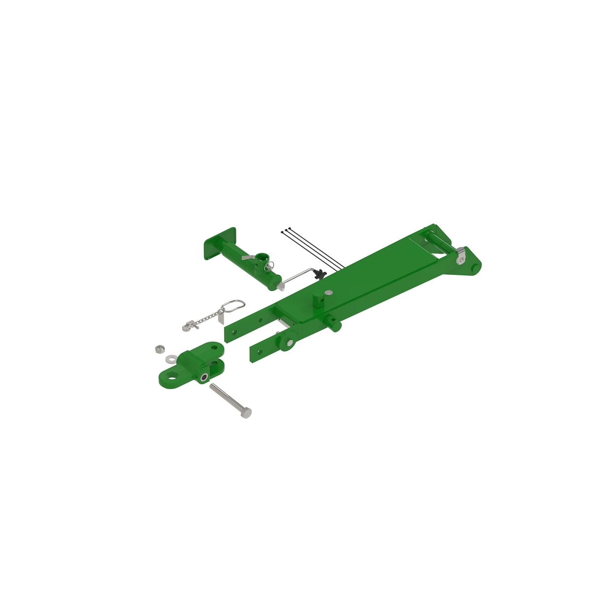 HITCH TONGUE W/CONVERTIBLE LINK