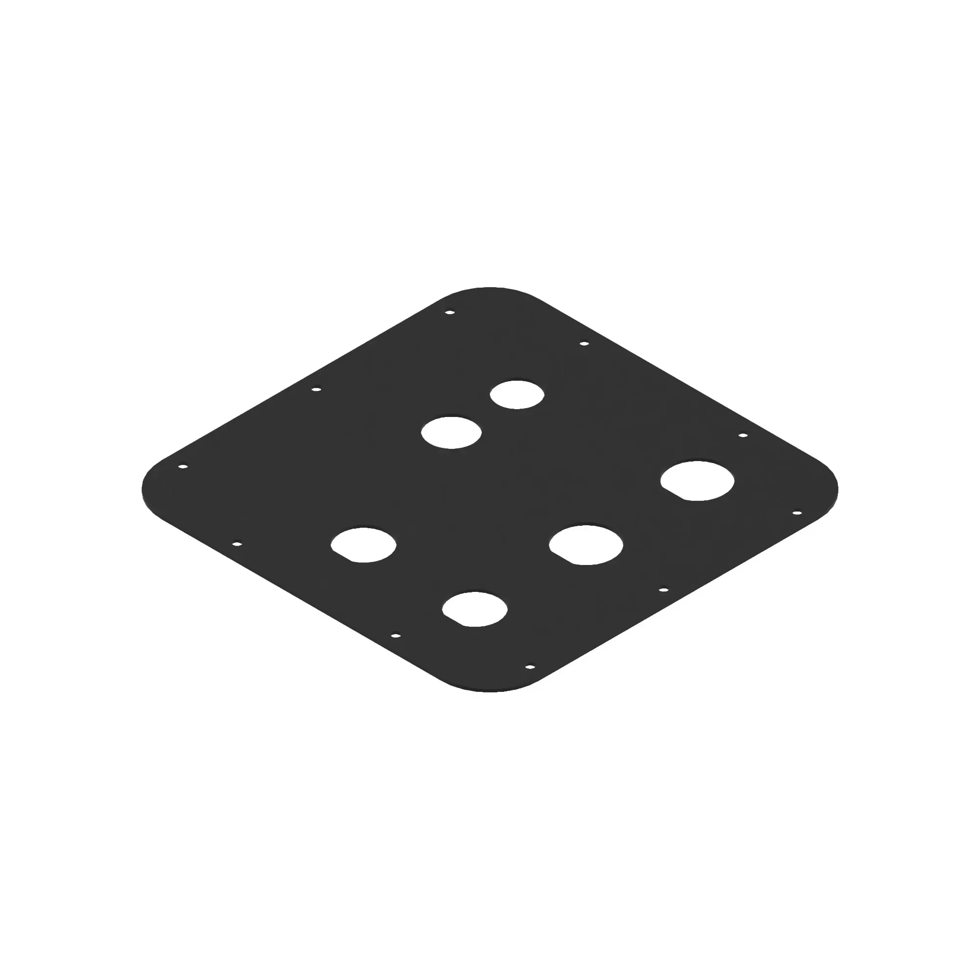 John Deere Cab Junction Painted Plate - N402180