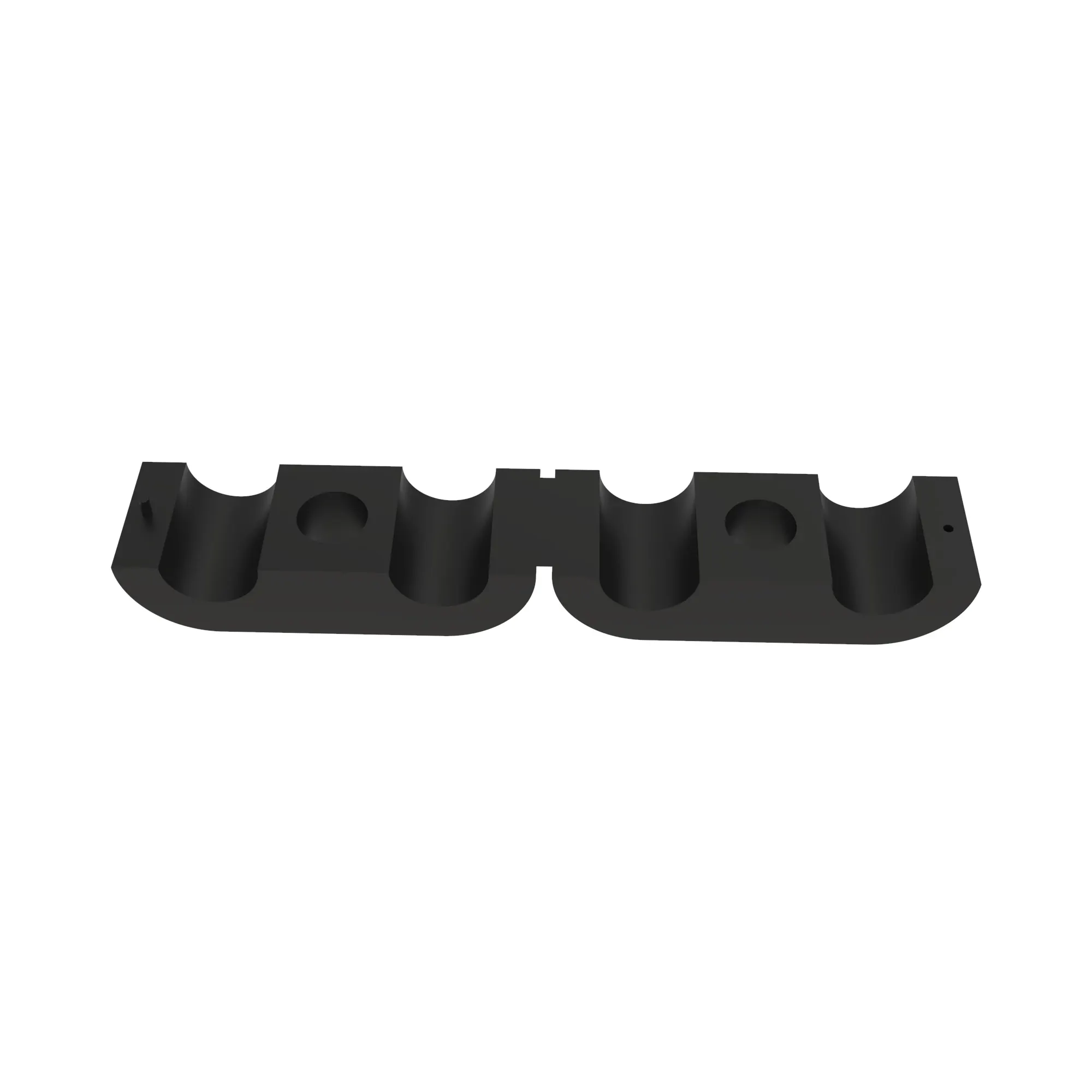 CLAMP, HALF, TWIN (3/8 X 3/8), Half Clamp