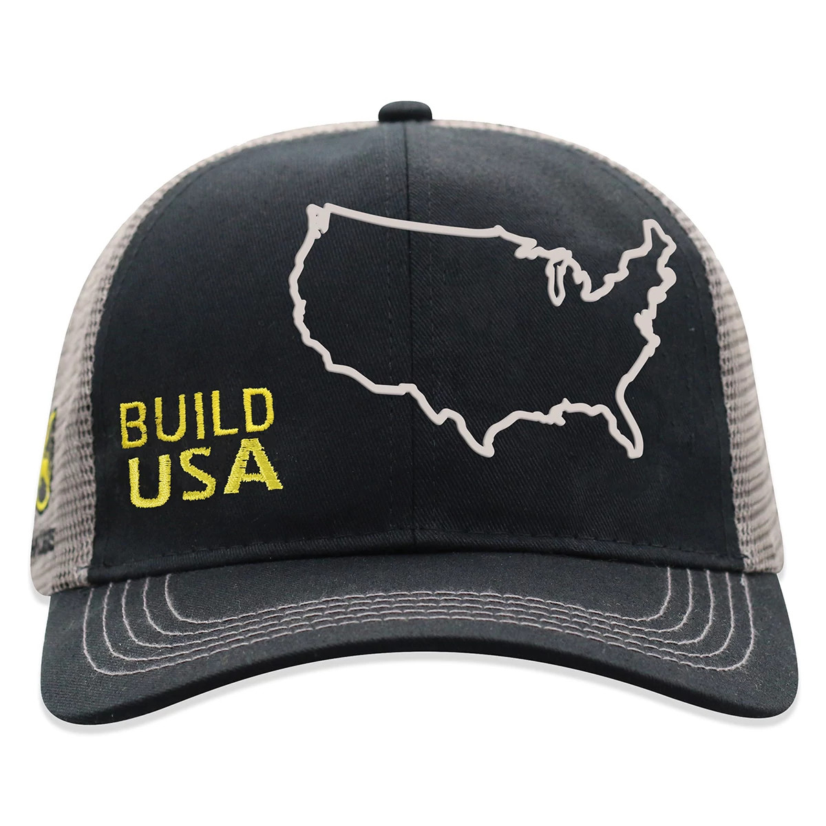 "Men's Mesh Build USA Hat"