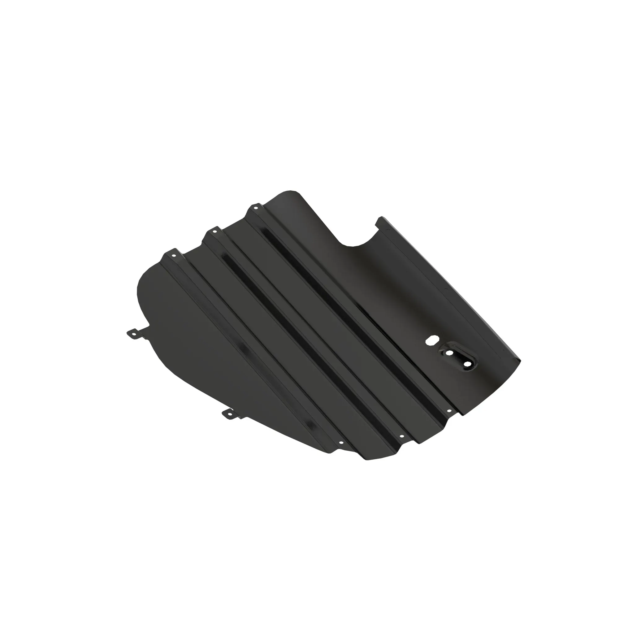 John Deere Hood Left Side Screen with Lock - SU52405