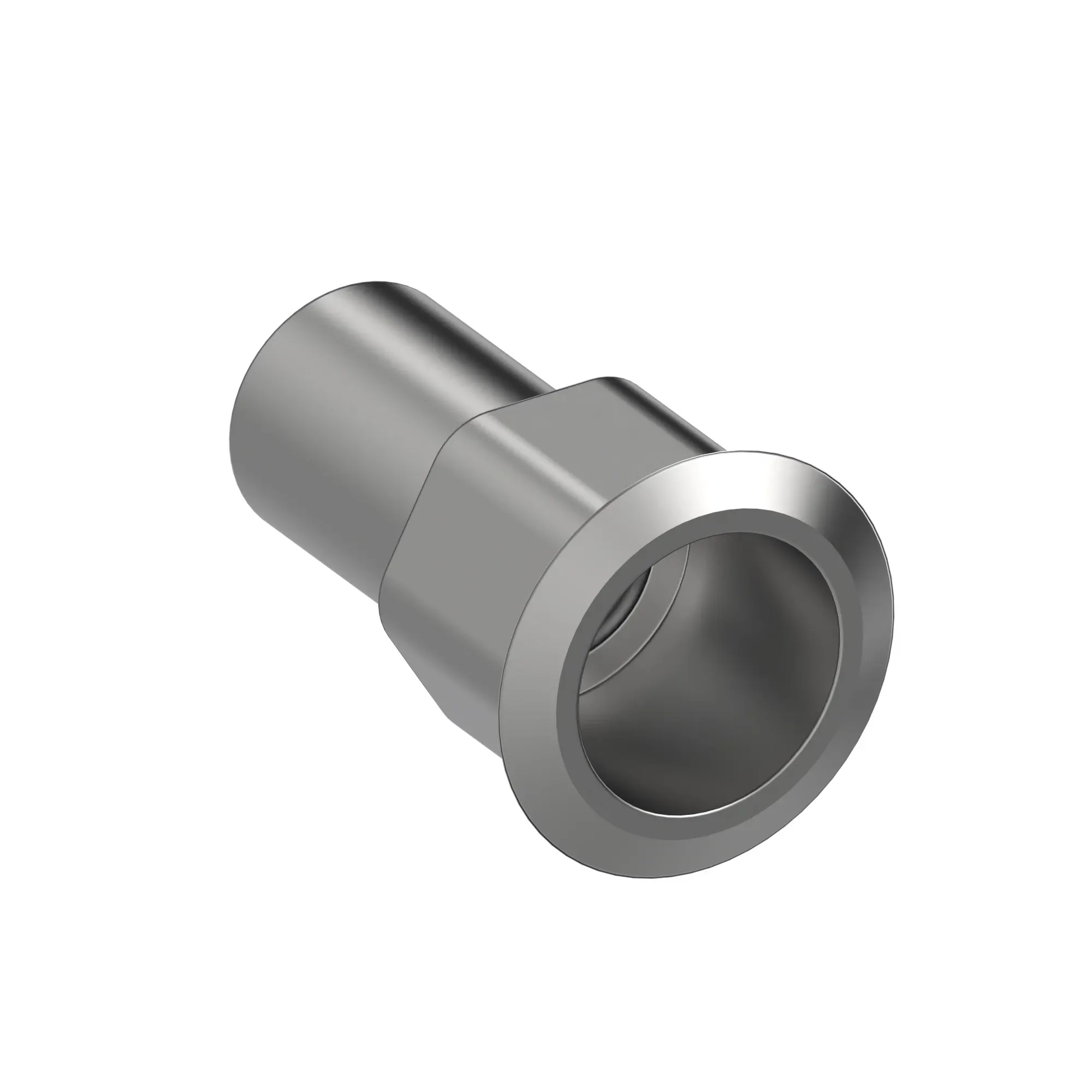 NUT, RIV, M6 X 1.0