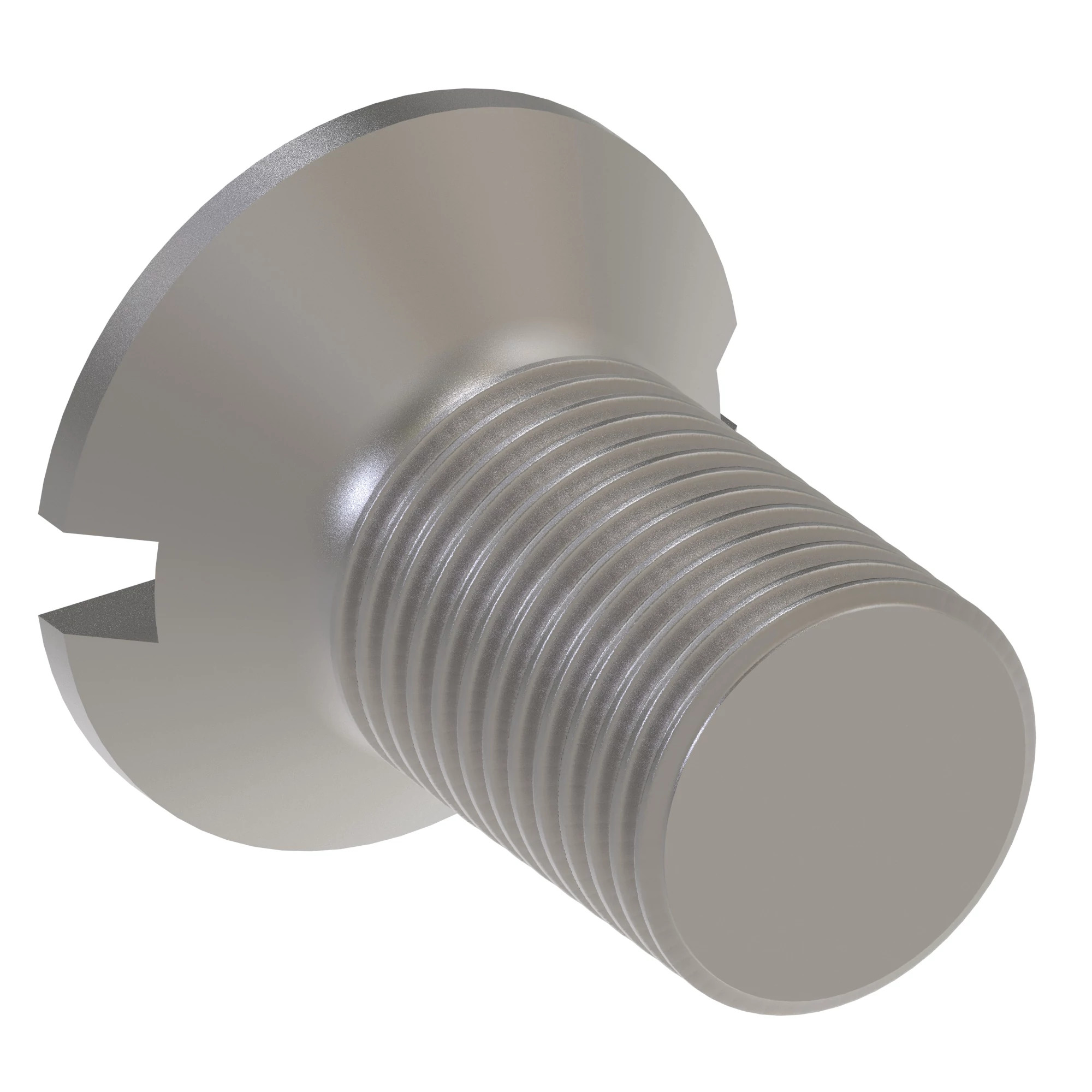 John Deere Slotted Flat Countersunk Head Screw, M6 X 12 - 21M7527