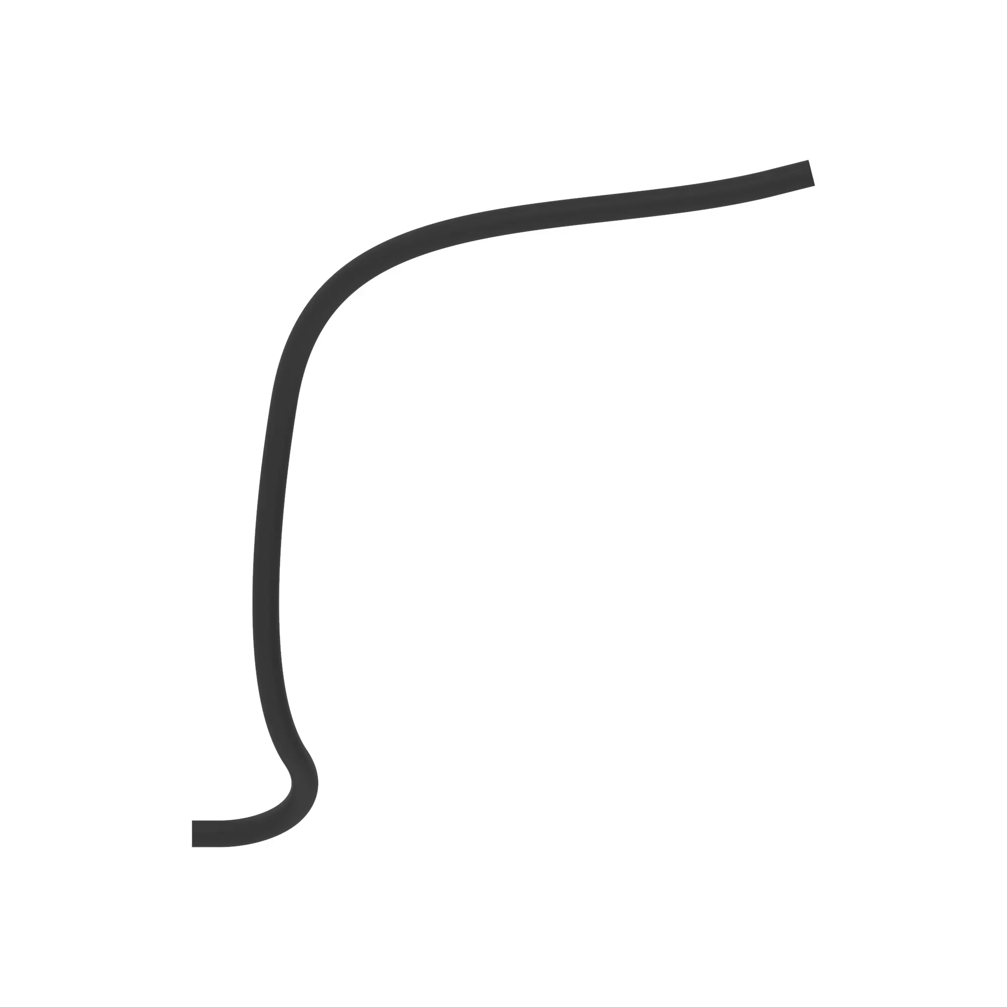 HOSE, DEF VENT; ID9,5; L=755MM; SAE
