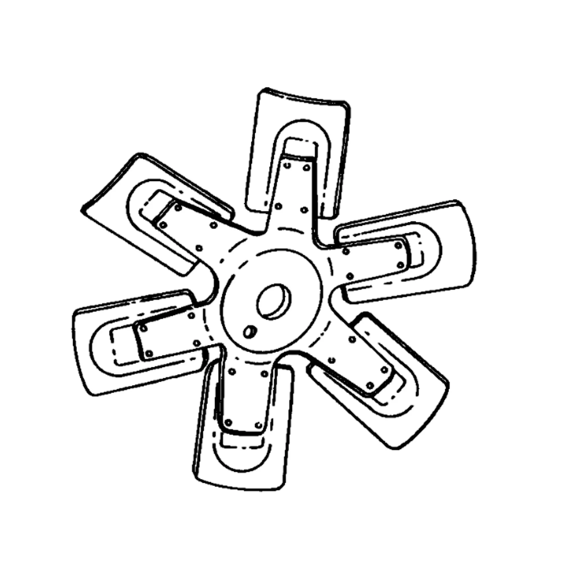 John Deere Suction Fan, 21.5 inch - AT107512