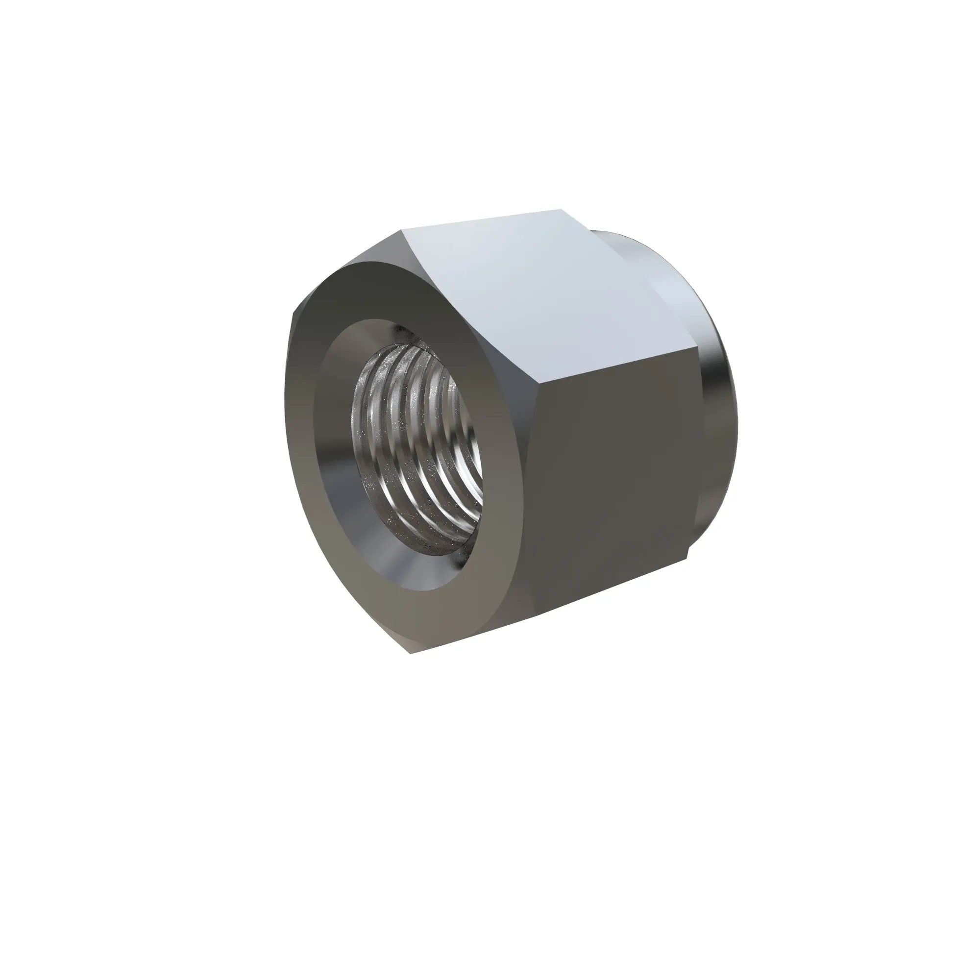 John Deere Hexagonal Lock Nut, 5/8" - N208034