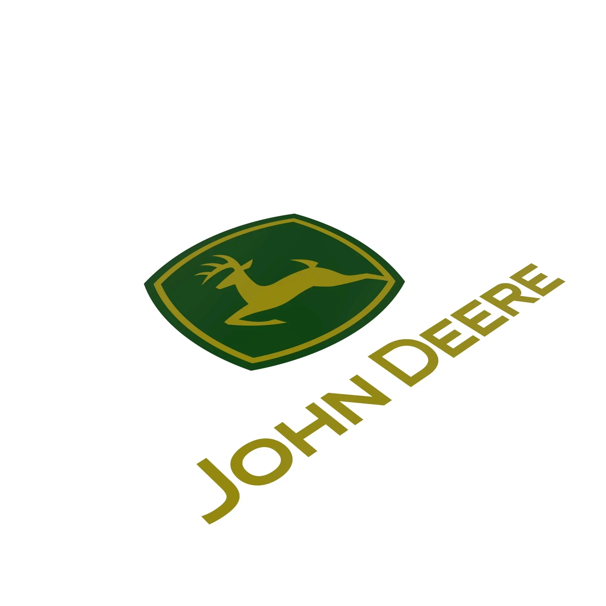 John Deere John Deere Label with Leaping Deer - JD5783