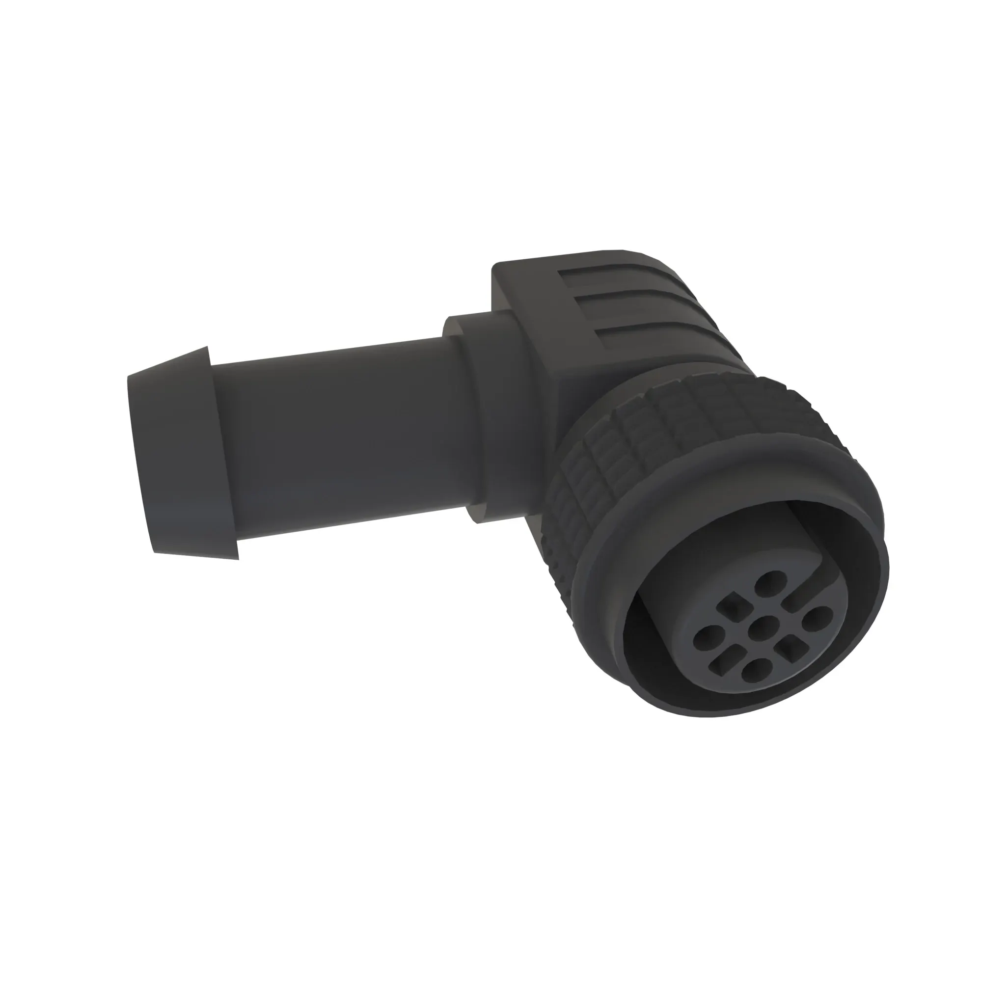 John Deere Gray External Electrical Connector Housing, 5 Cavities - 57M14633