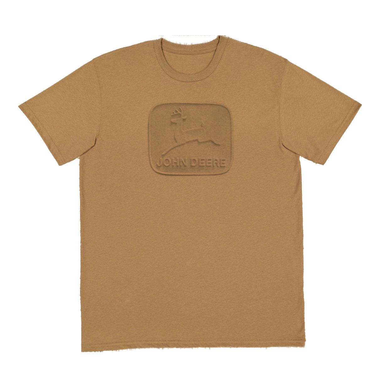Vintage Embossed Brown T-Shirt