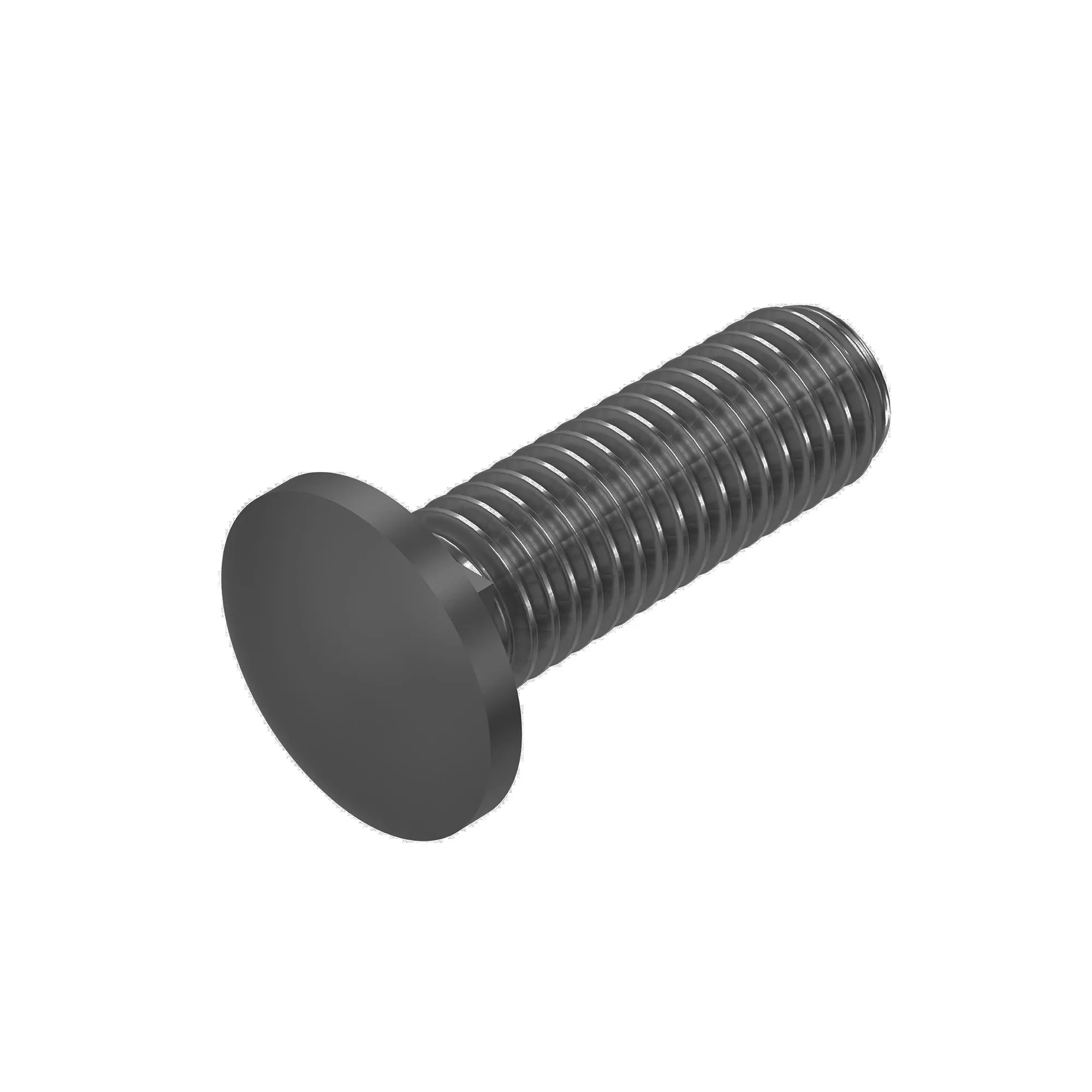 Bolt, Rd HD Sq Short Neck, Metric