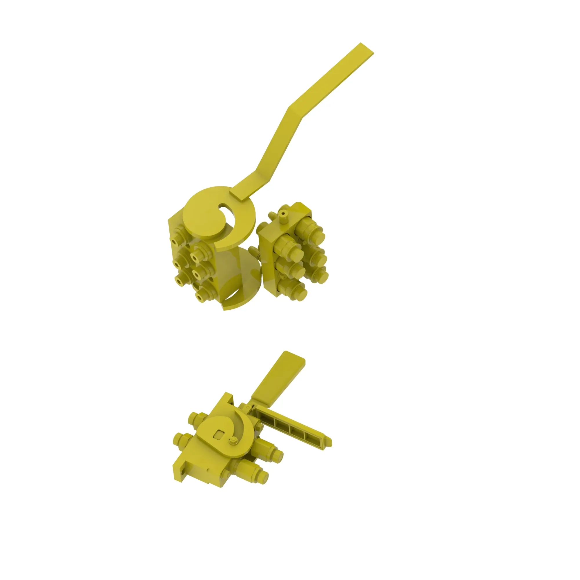 John Deere Hydraulic Quick Connect Coupler, 3 Function - BW15854