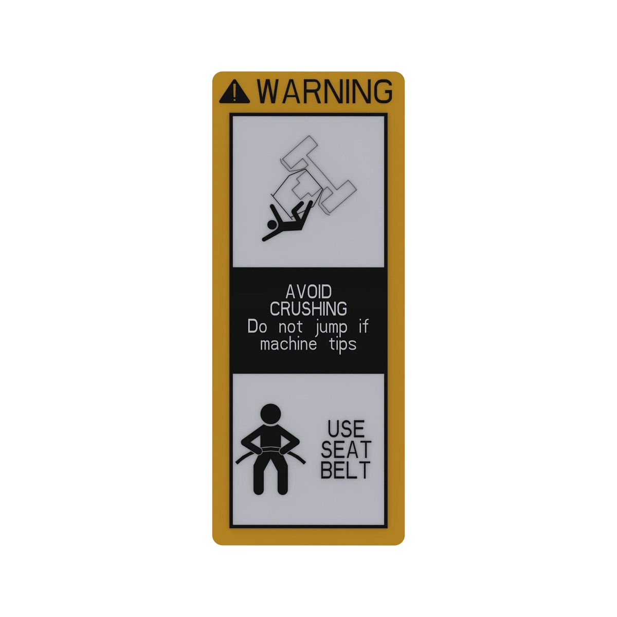 Label, Warning (English)