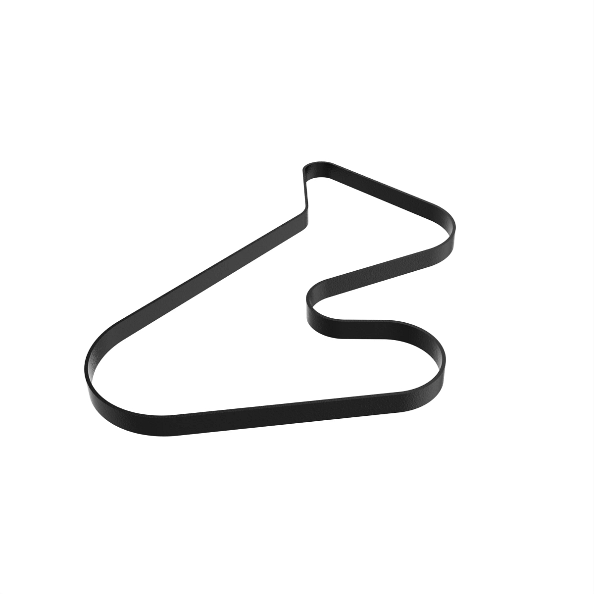 John Deere Engine Auxiliary Drive V-Belt, Effective Length 2000 mm (78.7 inch) - R174754