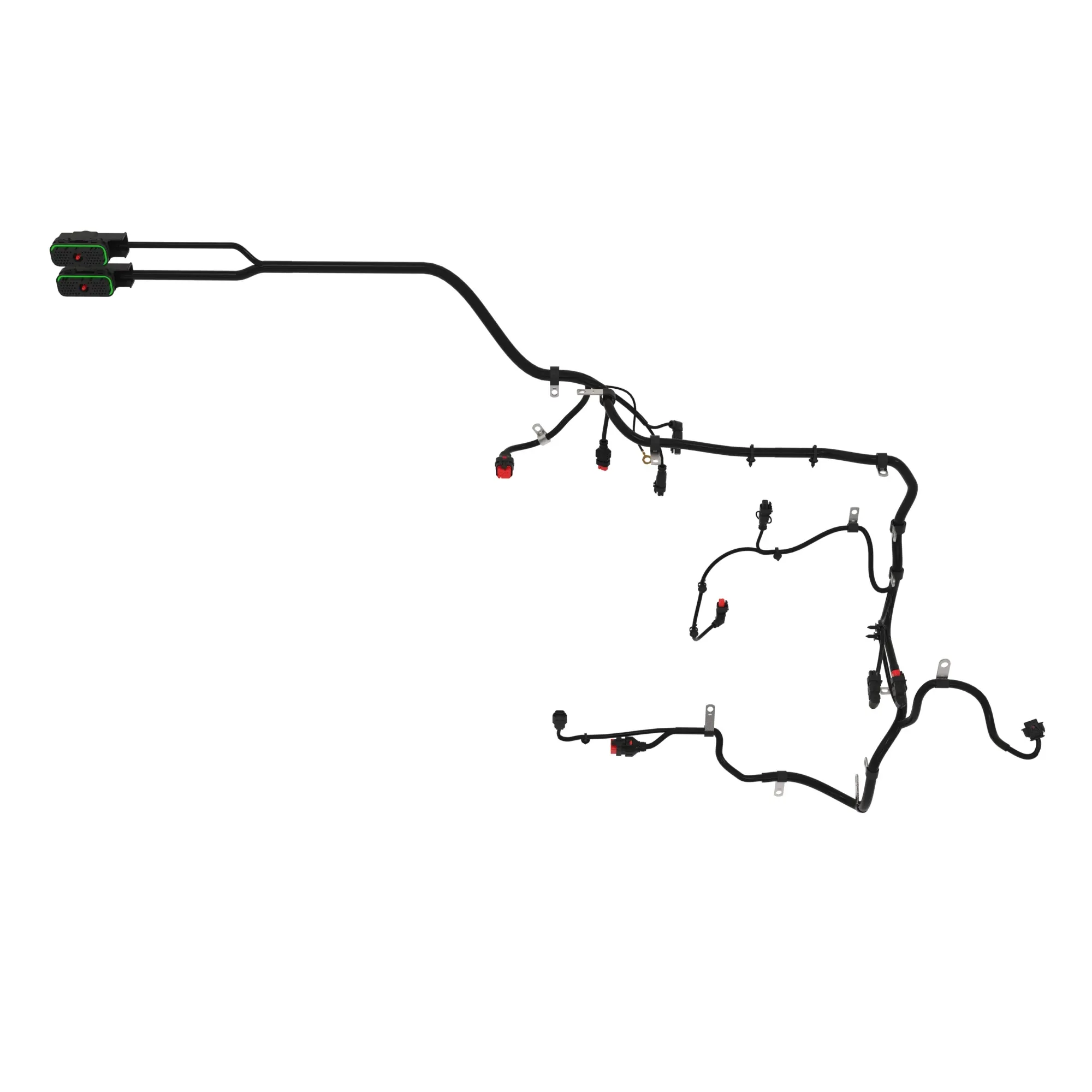 John Deere Remote Electronic Control Unit (ECU) Wiring Harness - DZ100425