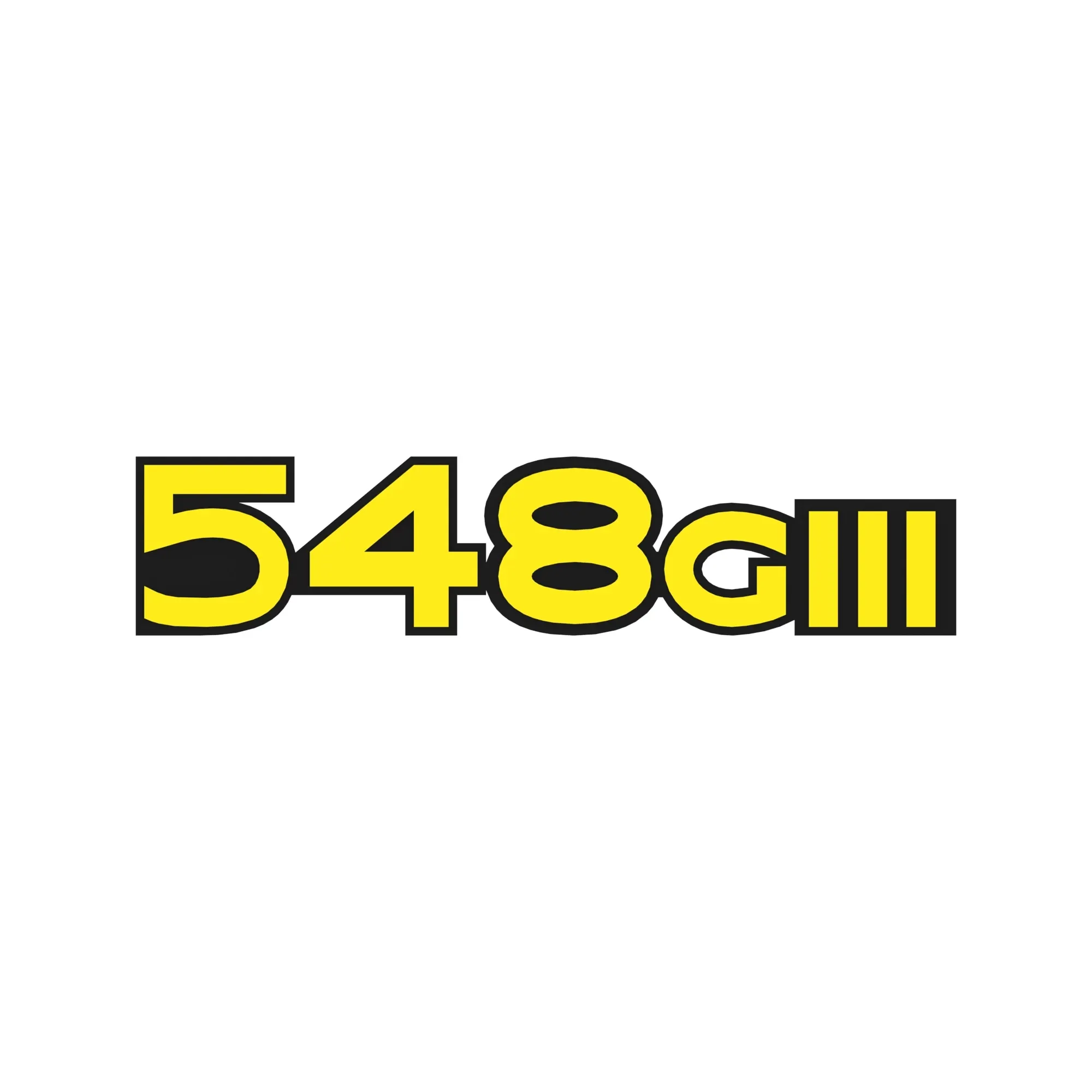 John Deere Model Designator Label, 548G III - T216211