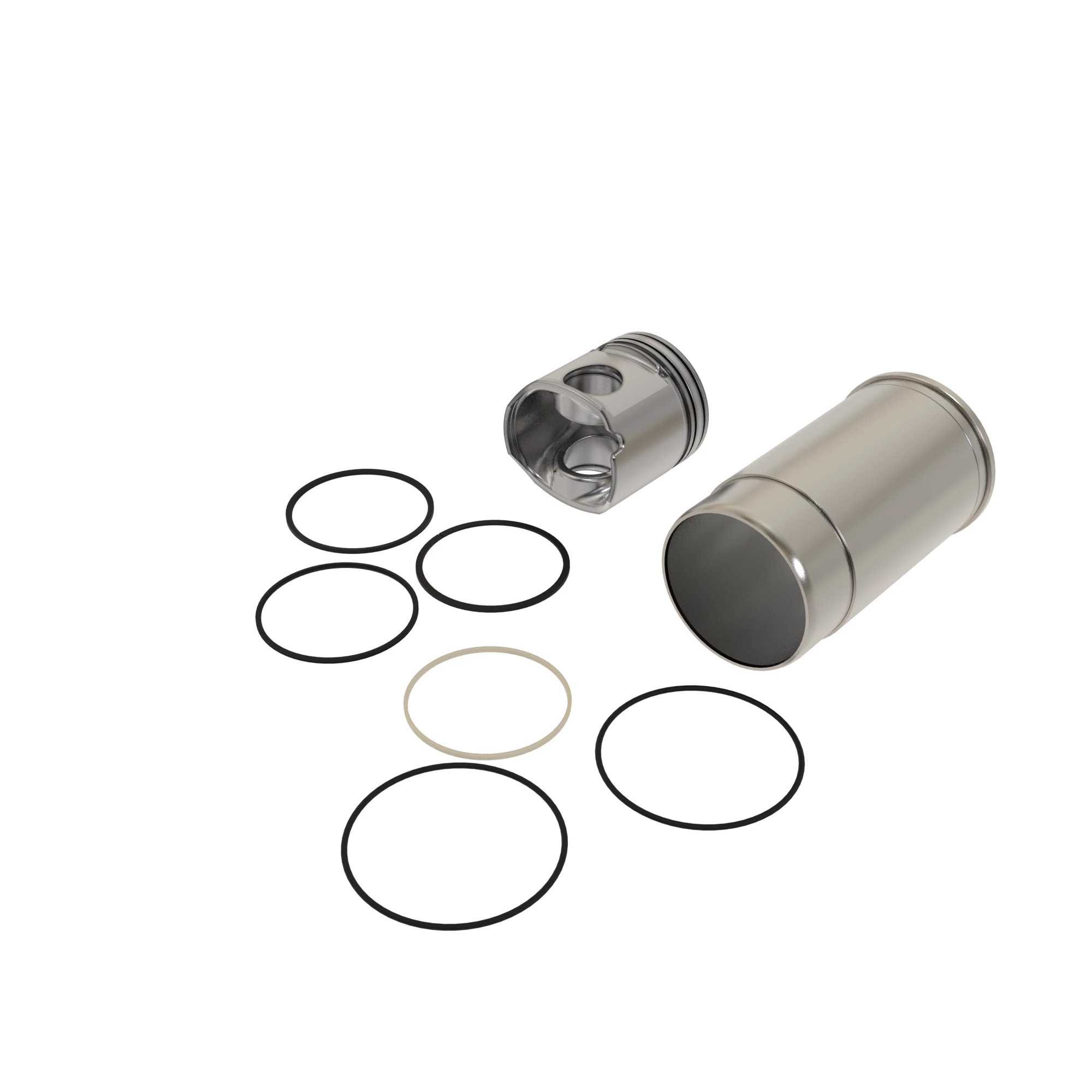 CYL LINER  PISTON W/RINGS (SD)