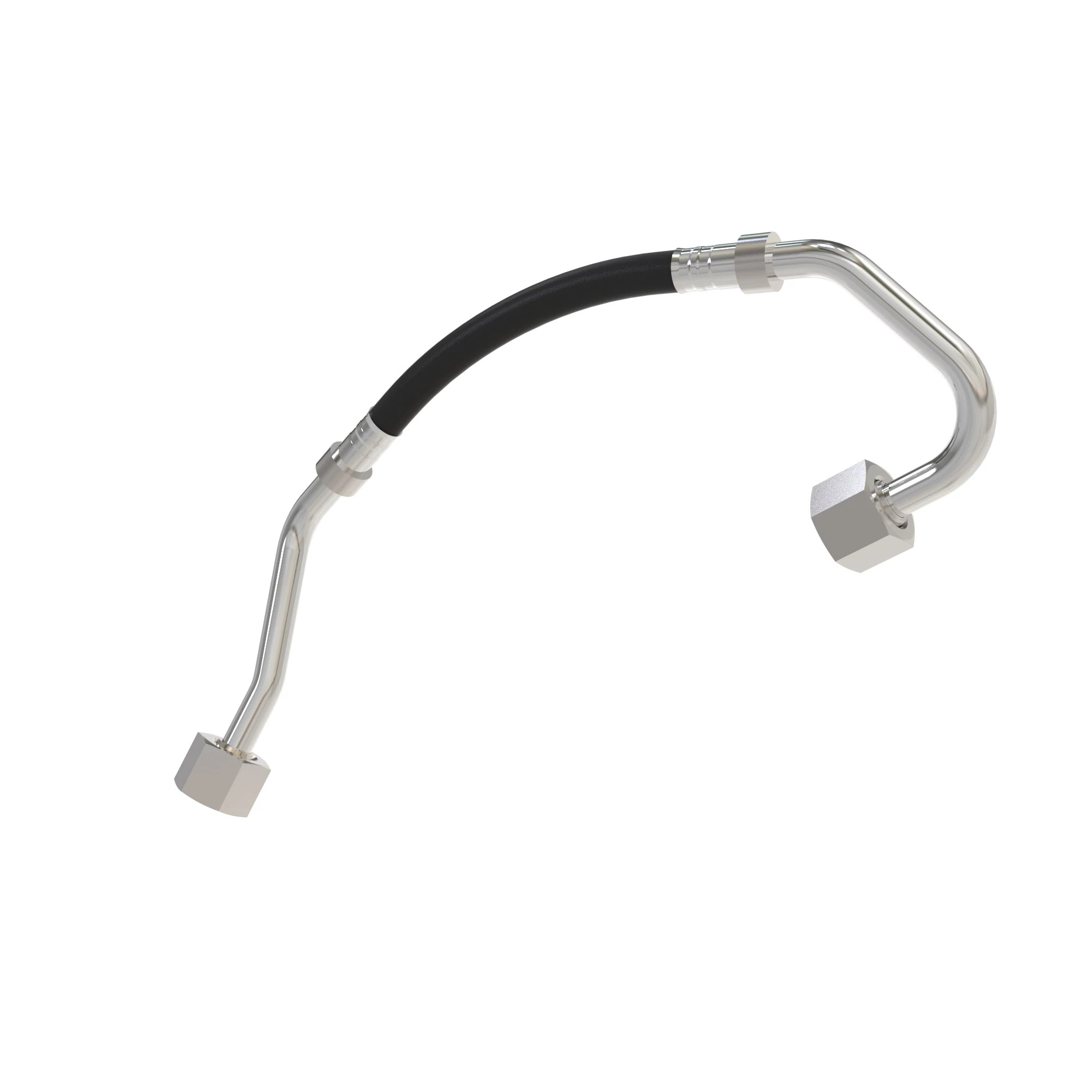 John Deere Turbocharger Low Pressure Oil Supply Lines - DZ116201