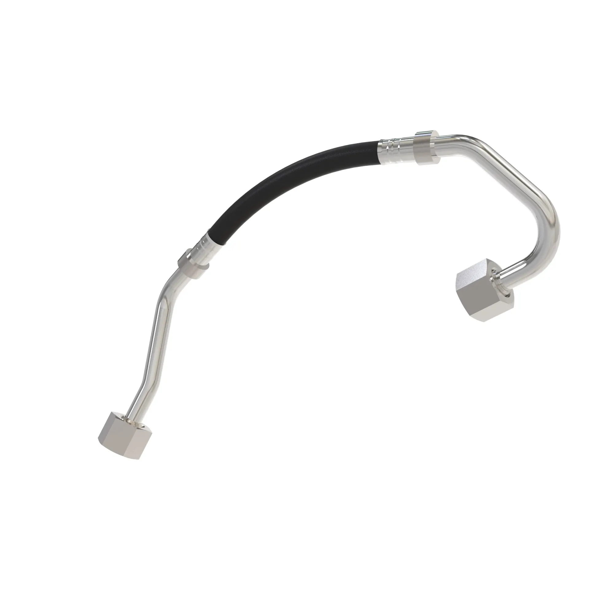 John Deere Turbocharger Low Pressure Oil Supply Lines - DZ116201