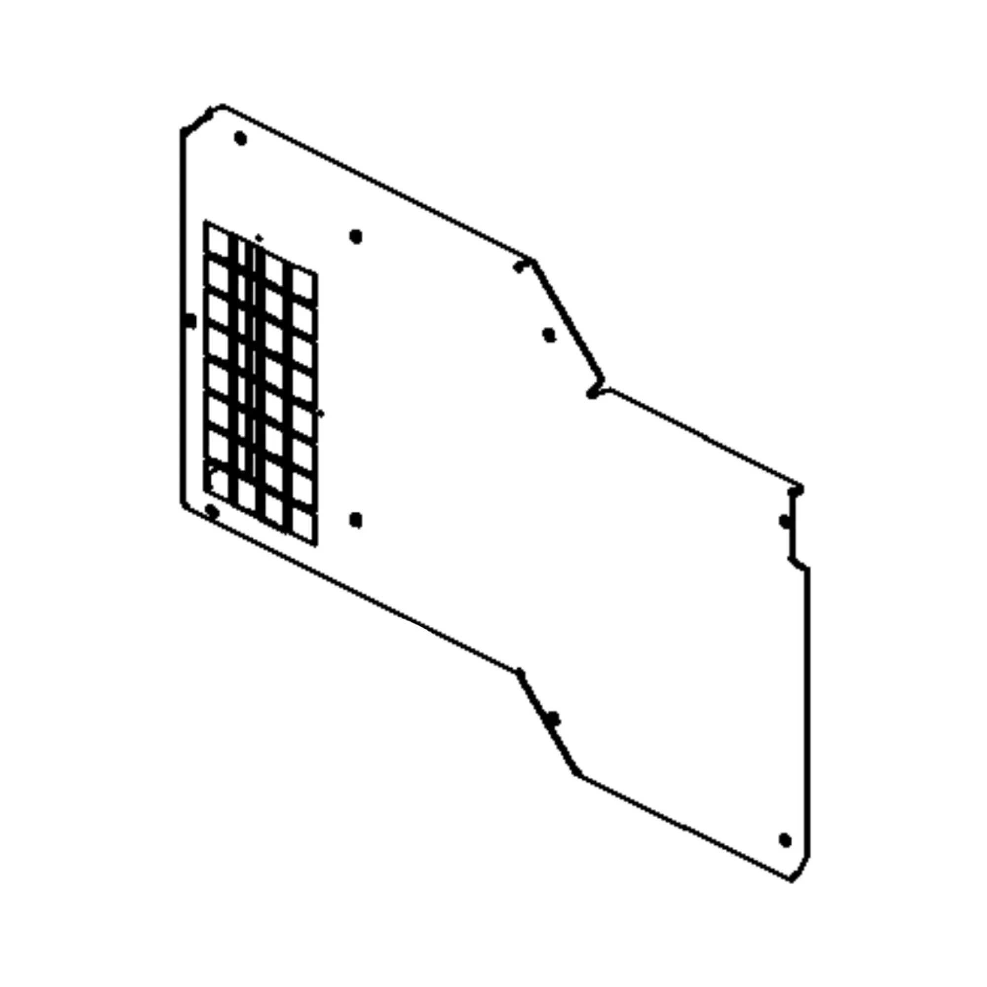 John Deere Air Conditioner Housing Cover - TT226050
