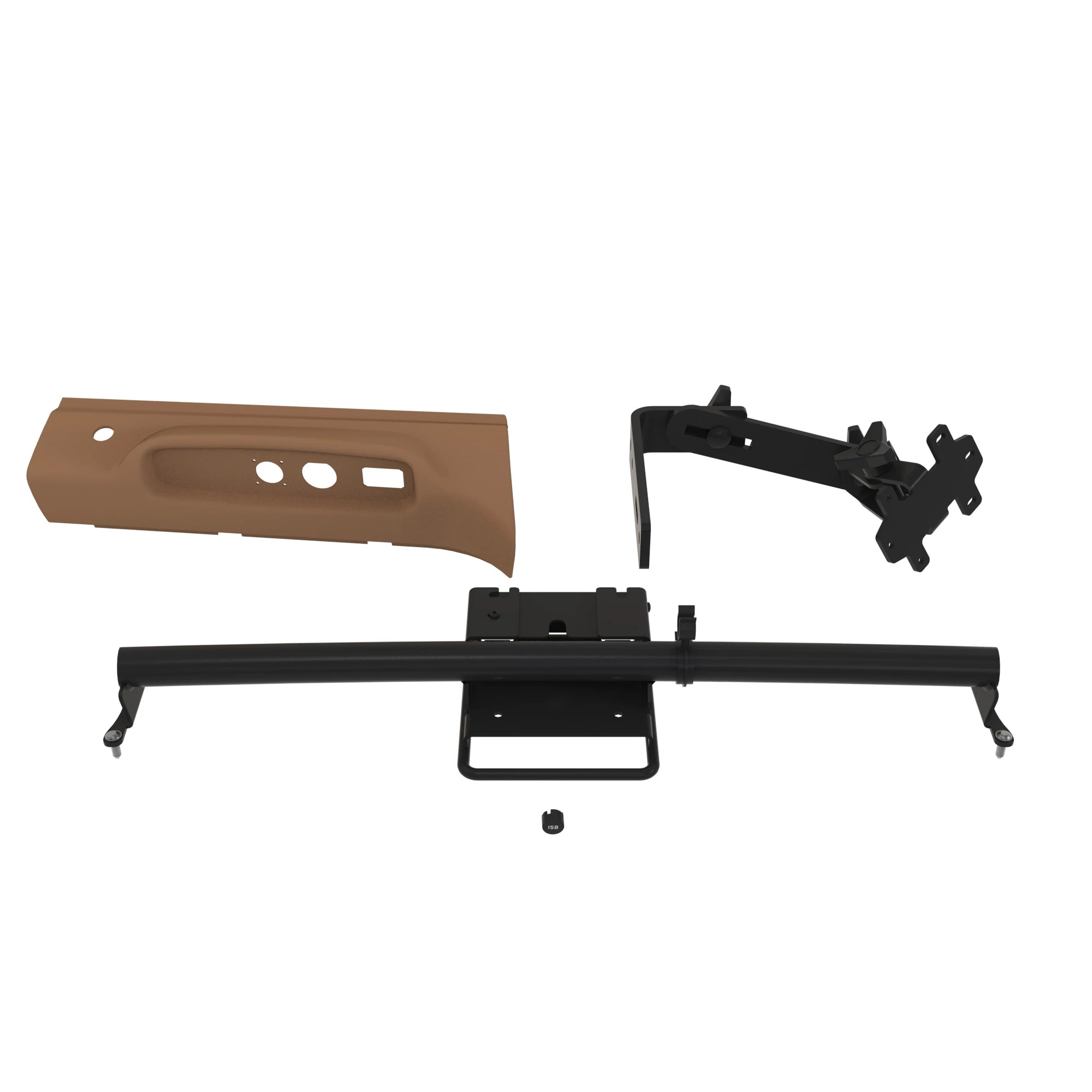 John Deere Cab Controls, Display Bracket, and Starfire Receiver Mounting Bracket for Panorama Roof - BL16897