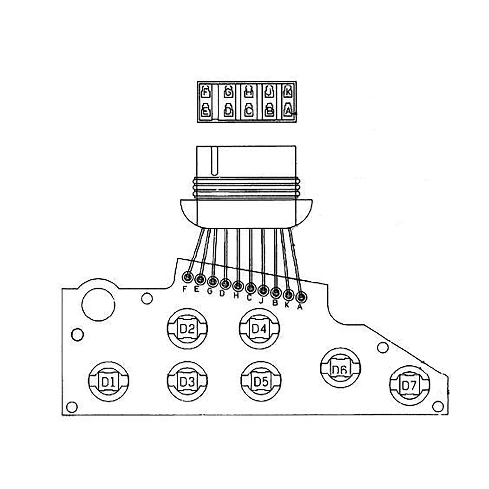 John Deere Left Side Circuit Board - RE33136