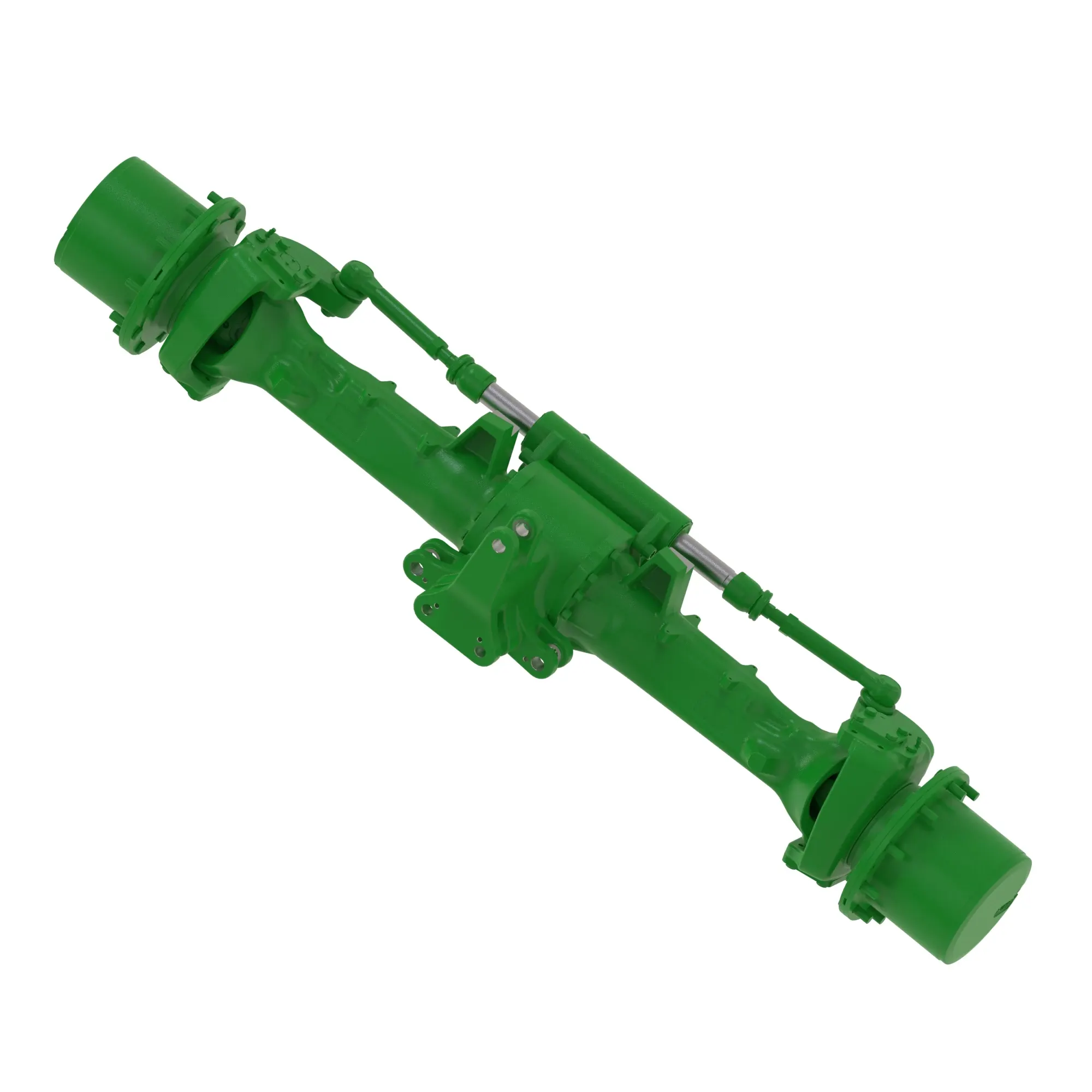 MFWD I=13.160/TLS/BRAKE/LS+HYDRAULIC DIFF LOCK (DANA 755/10081529), M60, King Pin=8, Caster=12, Camber=1, M18 steering cylinder ports