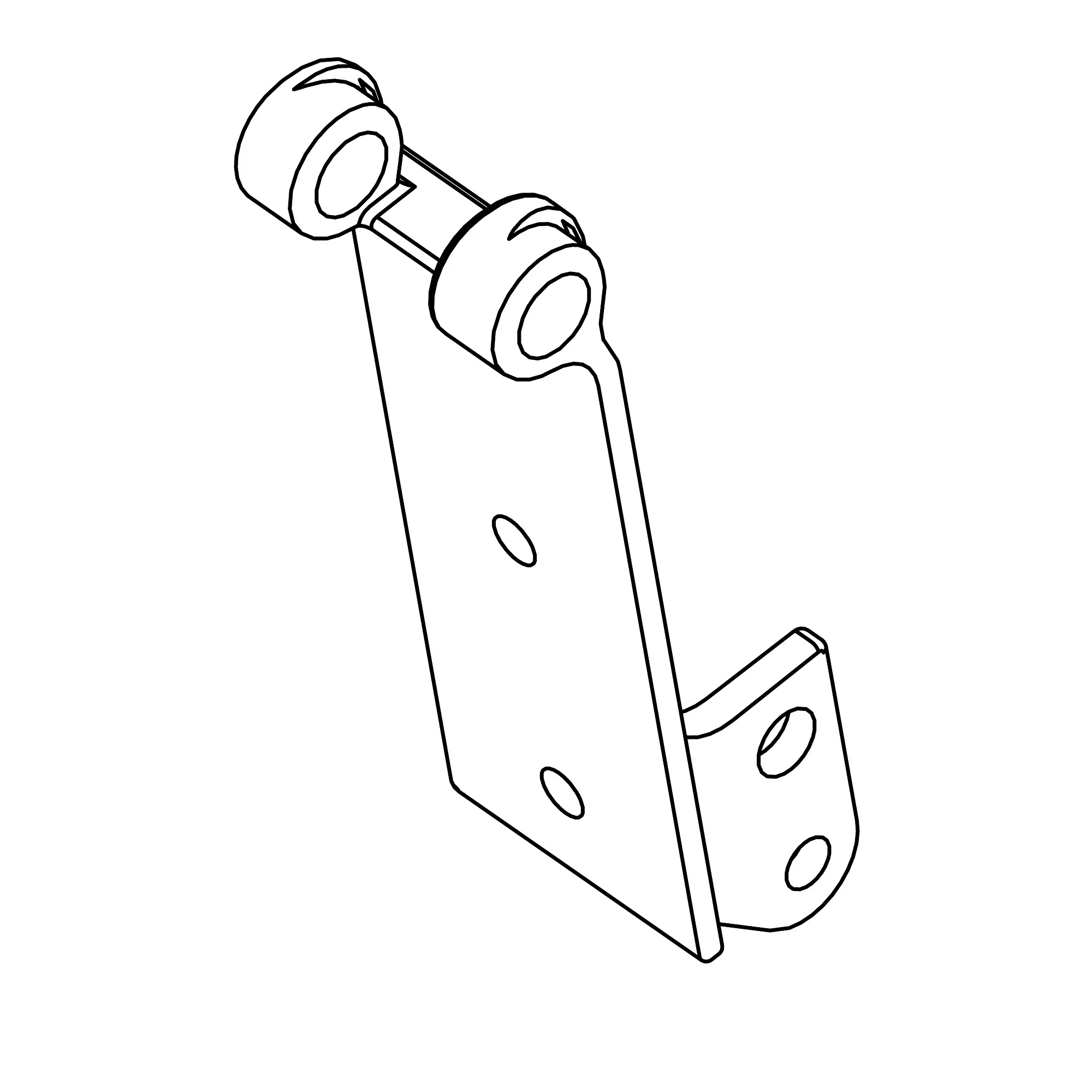 John Deere Picking Unit Height Sensing Linkage Shoe Kit - TY15955