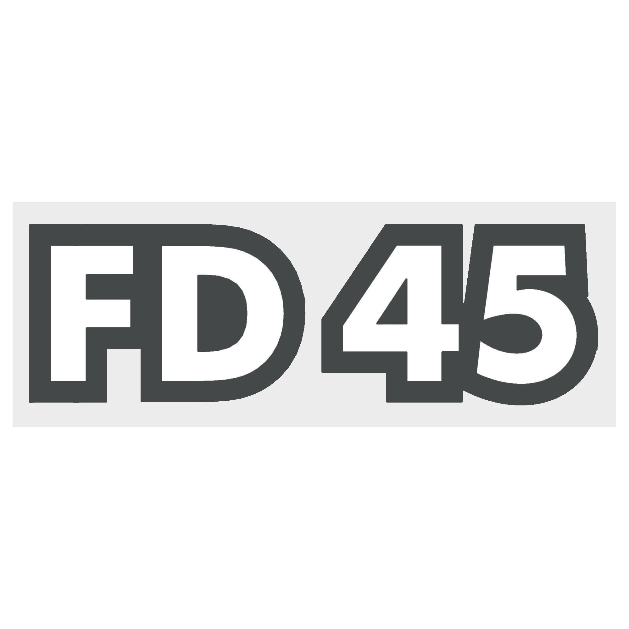 John Deere FD45 John Deere Decal - F386928