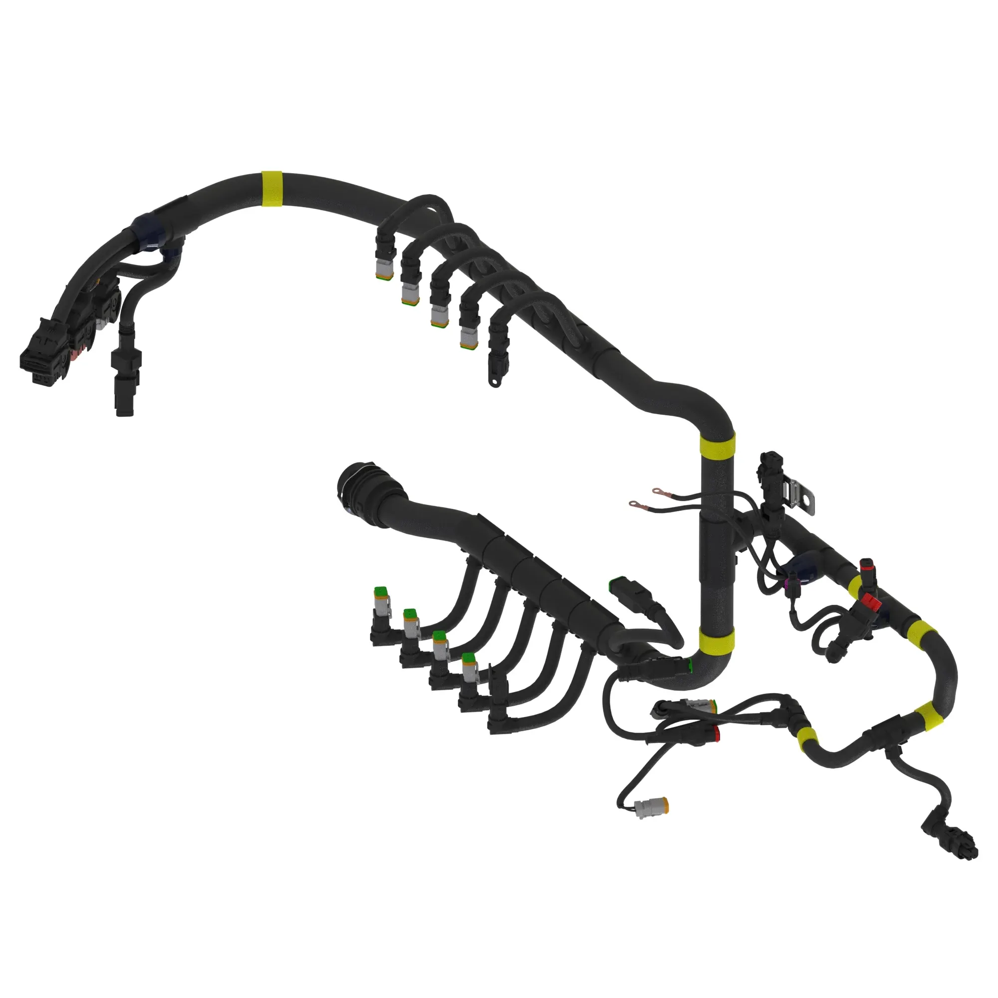 John Deere Bogie Hydraulic Valve Wiring Harness - AT516726