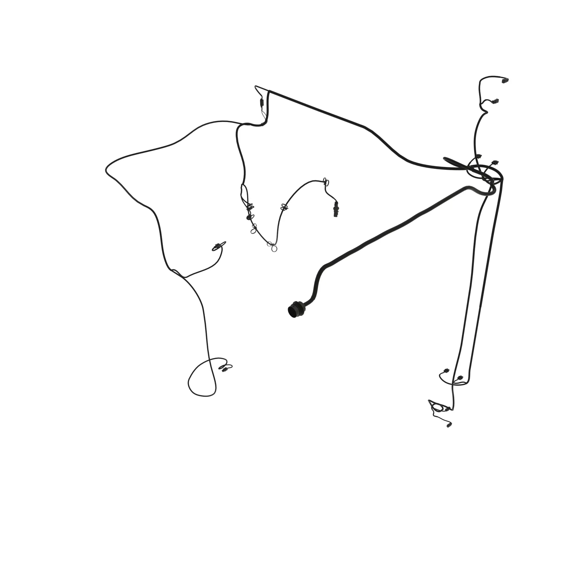 John Deere Rear Frame Wiring Harness - AT394898