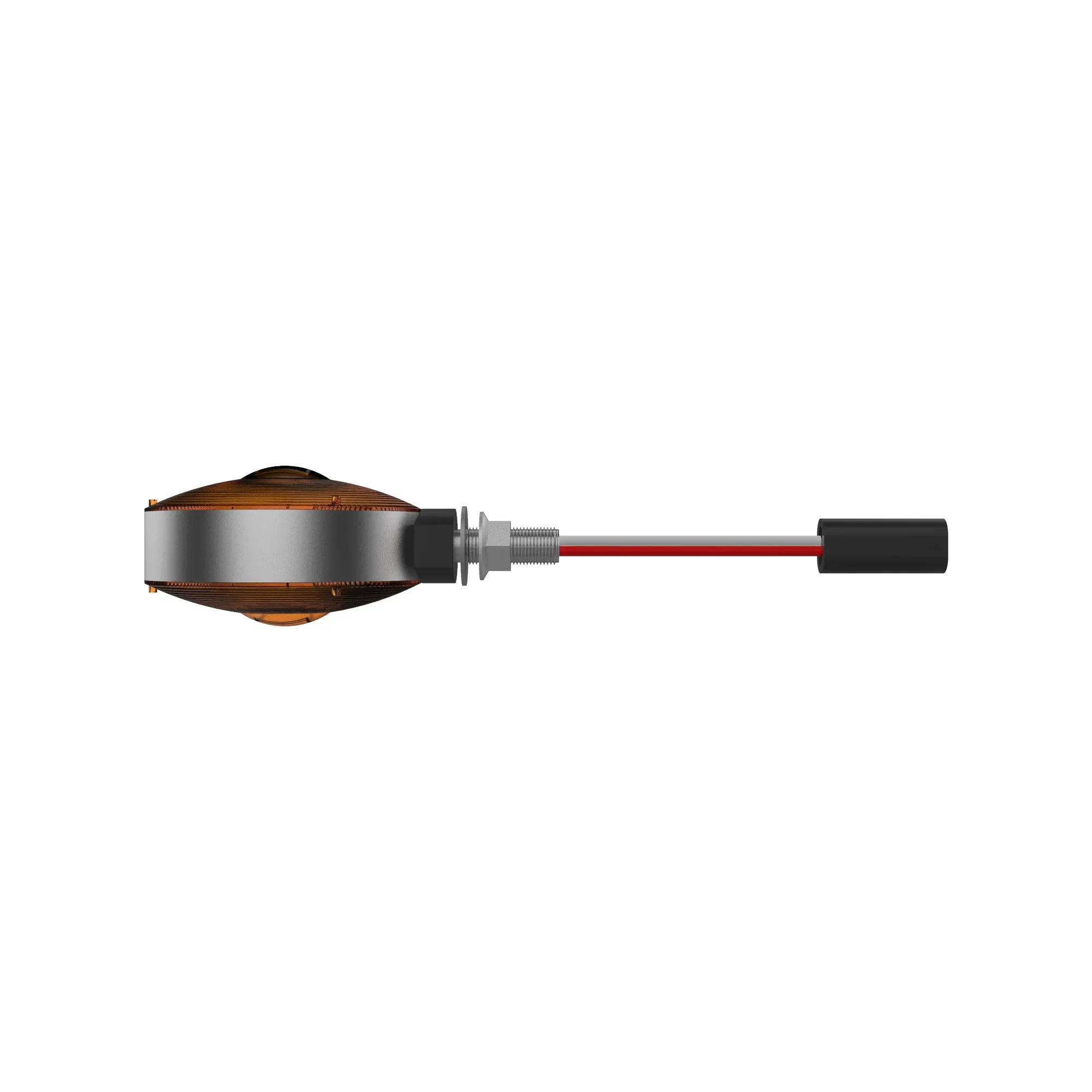 John Deere Amber Warning Light, 12.8 Volts, 26.9 Watts - AN240645
