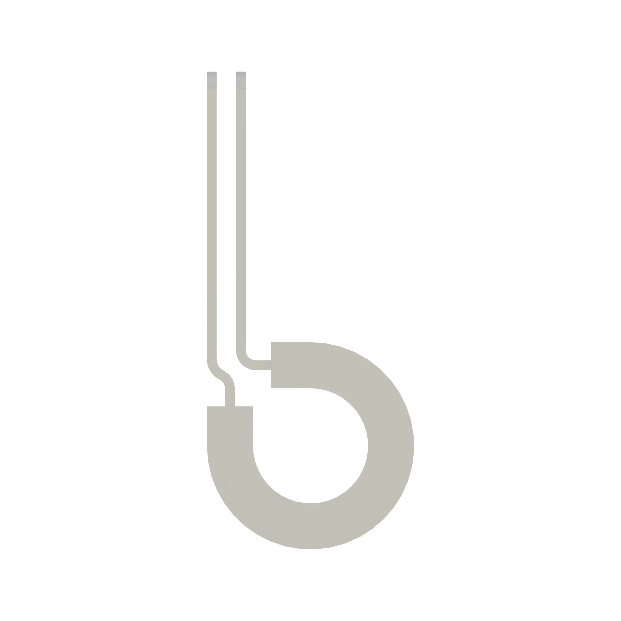 CLAMP, 9.52 DIA CUSHIONED SILICONE, Clamp