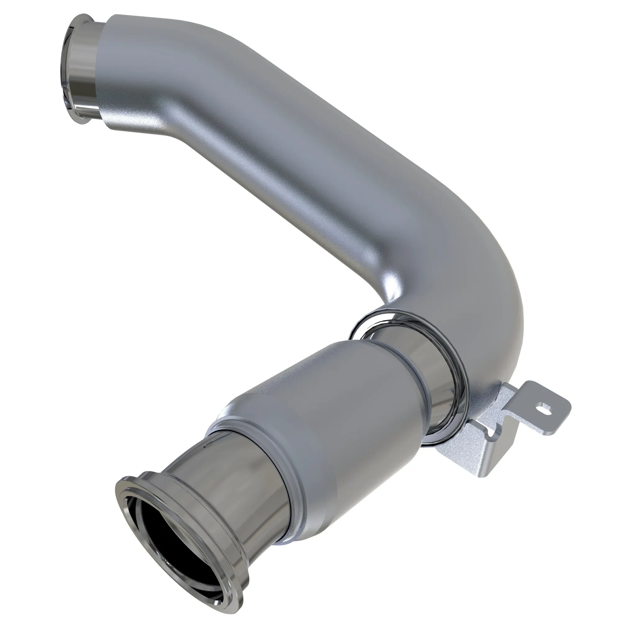 John Deere Turbocharger Outlet Exhaust Pipe - TA21098