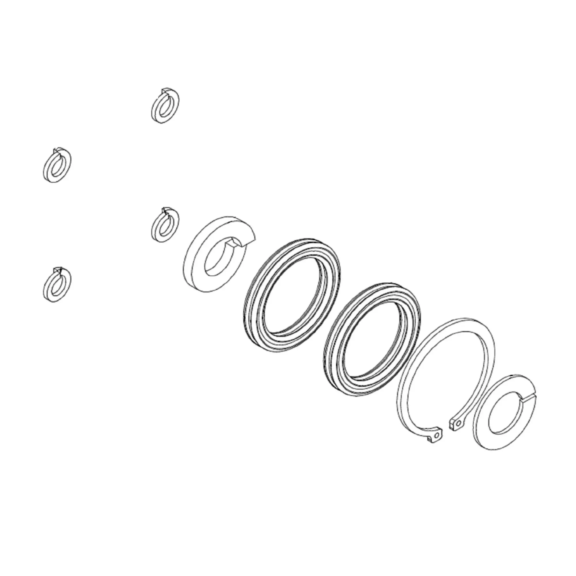 John Deere Selective Control Valve Seal Kit - AA85552