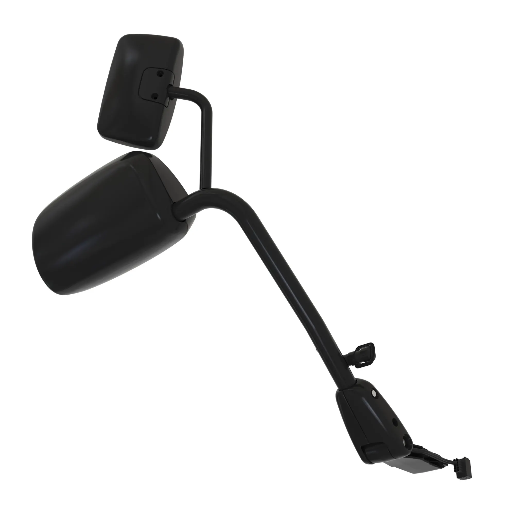 EXTERNAL MIRROR, RH ASSY, MANUALLY ADJUSTABLE MIRROR HEAD, CURB MIRROR HEAD
