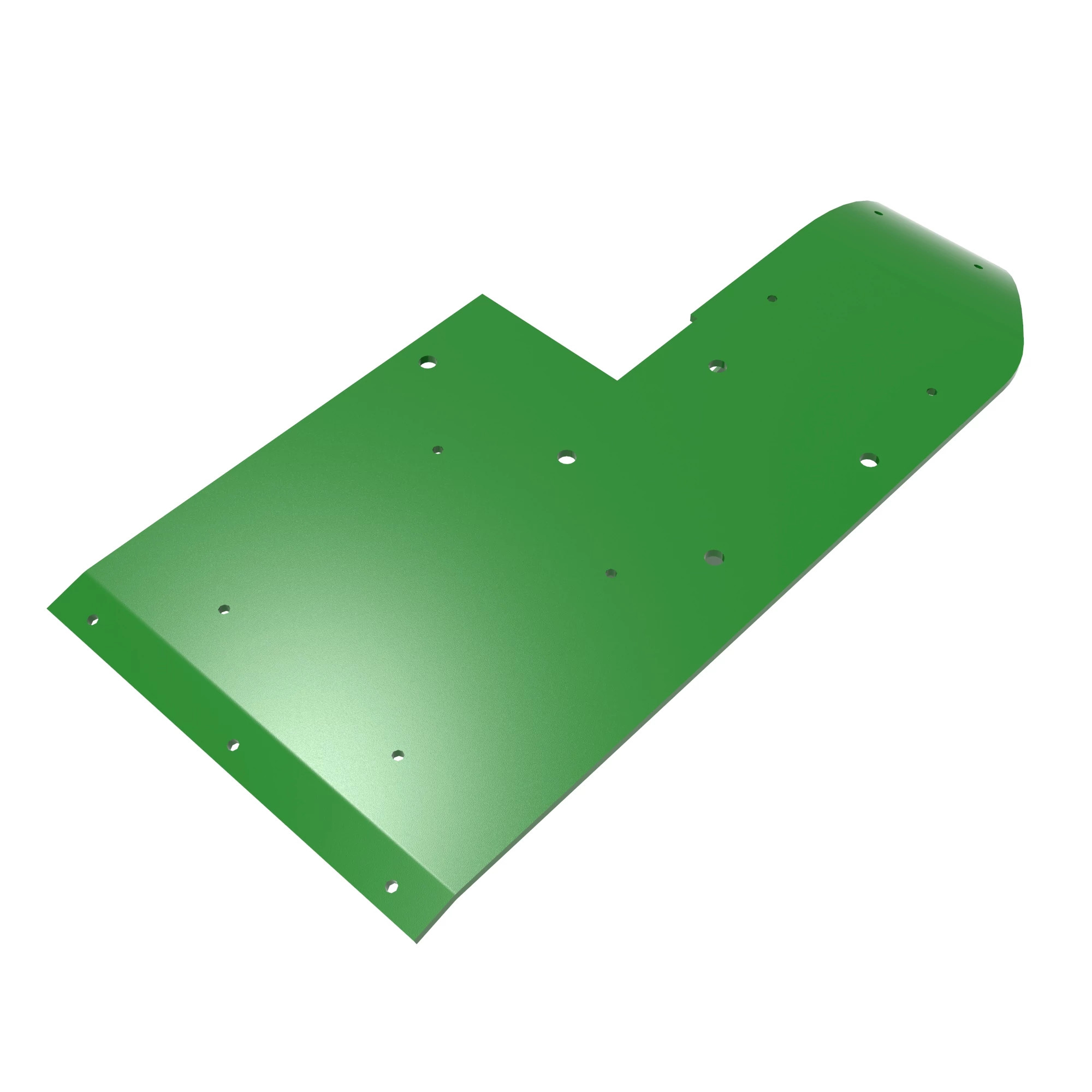 John Deere Left Side Cutting Platform Float Arm Stabilizer Skid Plate - AH167051