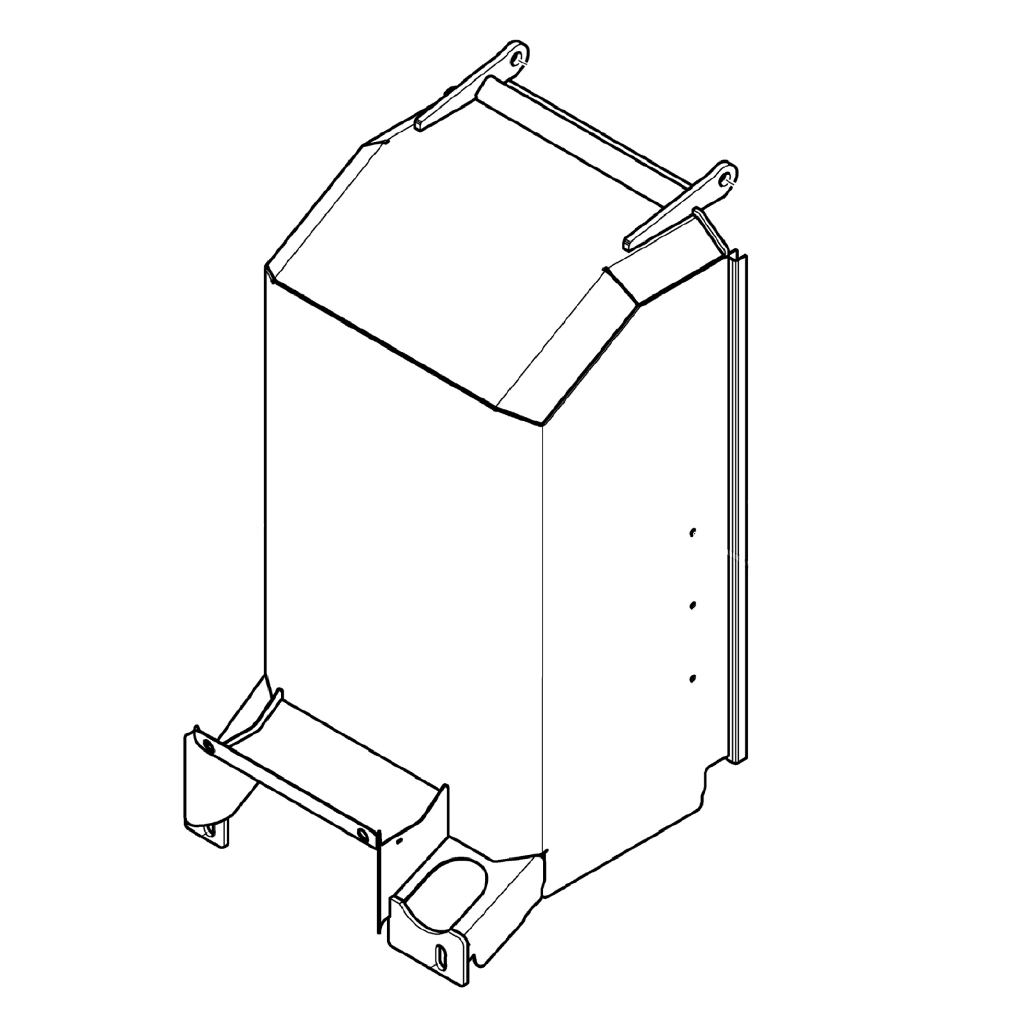 John Deere Cutting Mechanism Shield Cover - F719281