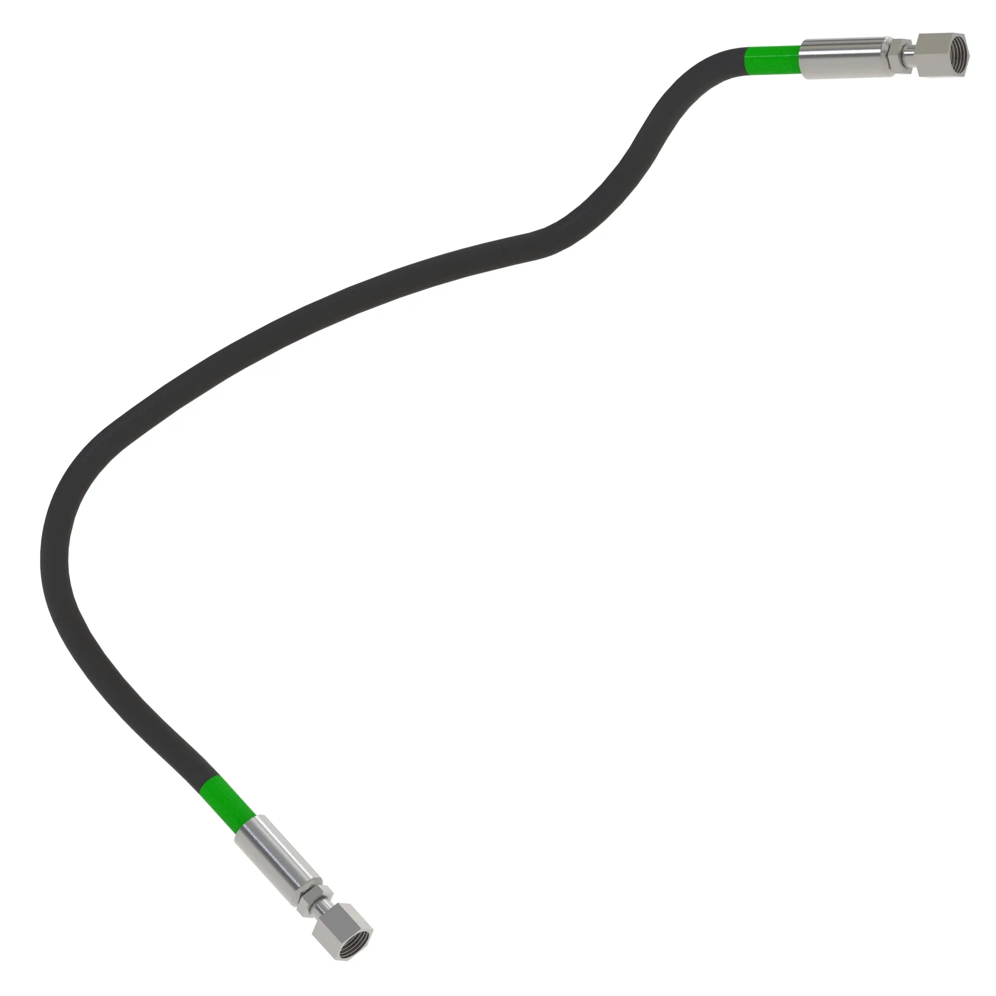 John Deere Right Fold Pressure Hydraulic Hose - AKK21388