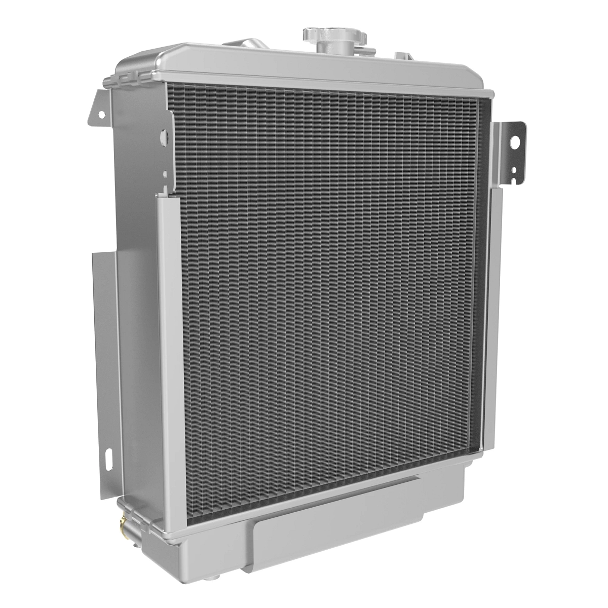 Radiator, W/Oil Cooler