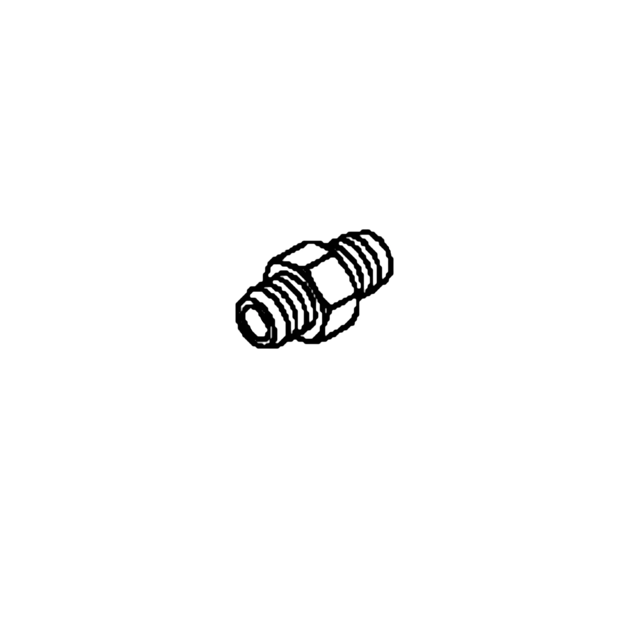 John Deere Pump Hoses and Fittings Threaded Nipple - PMNIP150-SH