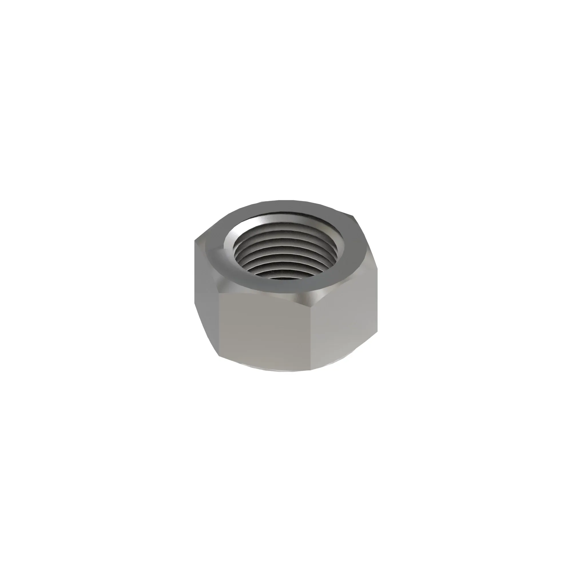 John Deere Hexagonal Nut, 1/4" - R52952