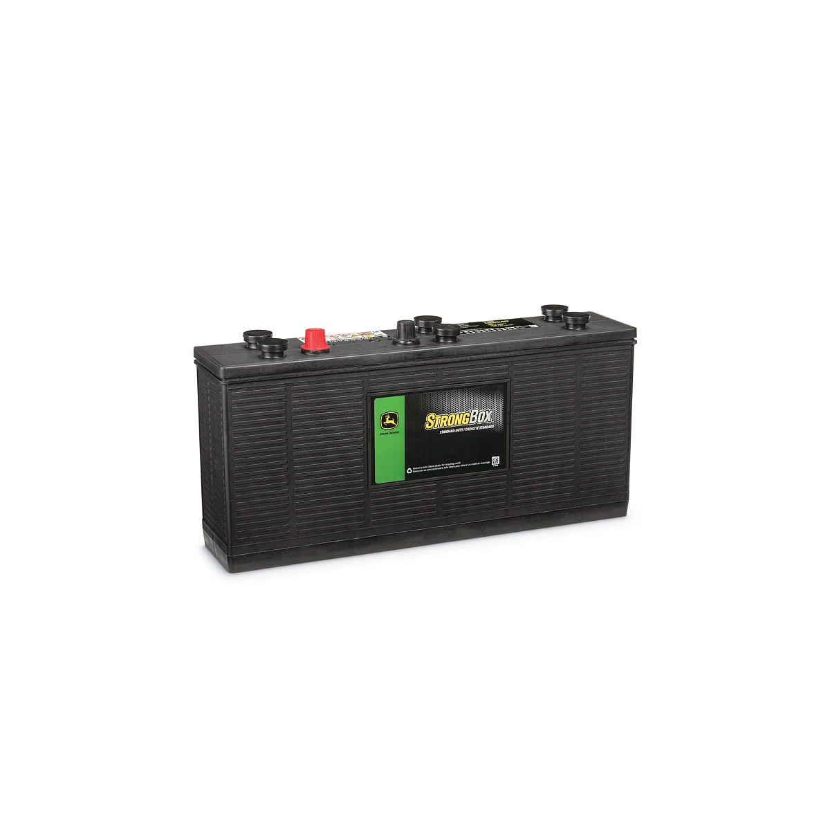 John Deere 12 Volt Battery, Wet Charged, 70 Ah, 460 CCA, 3ET BCI - TY27794B