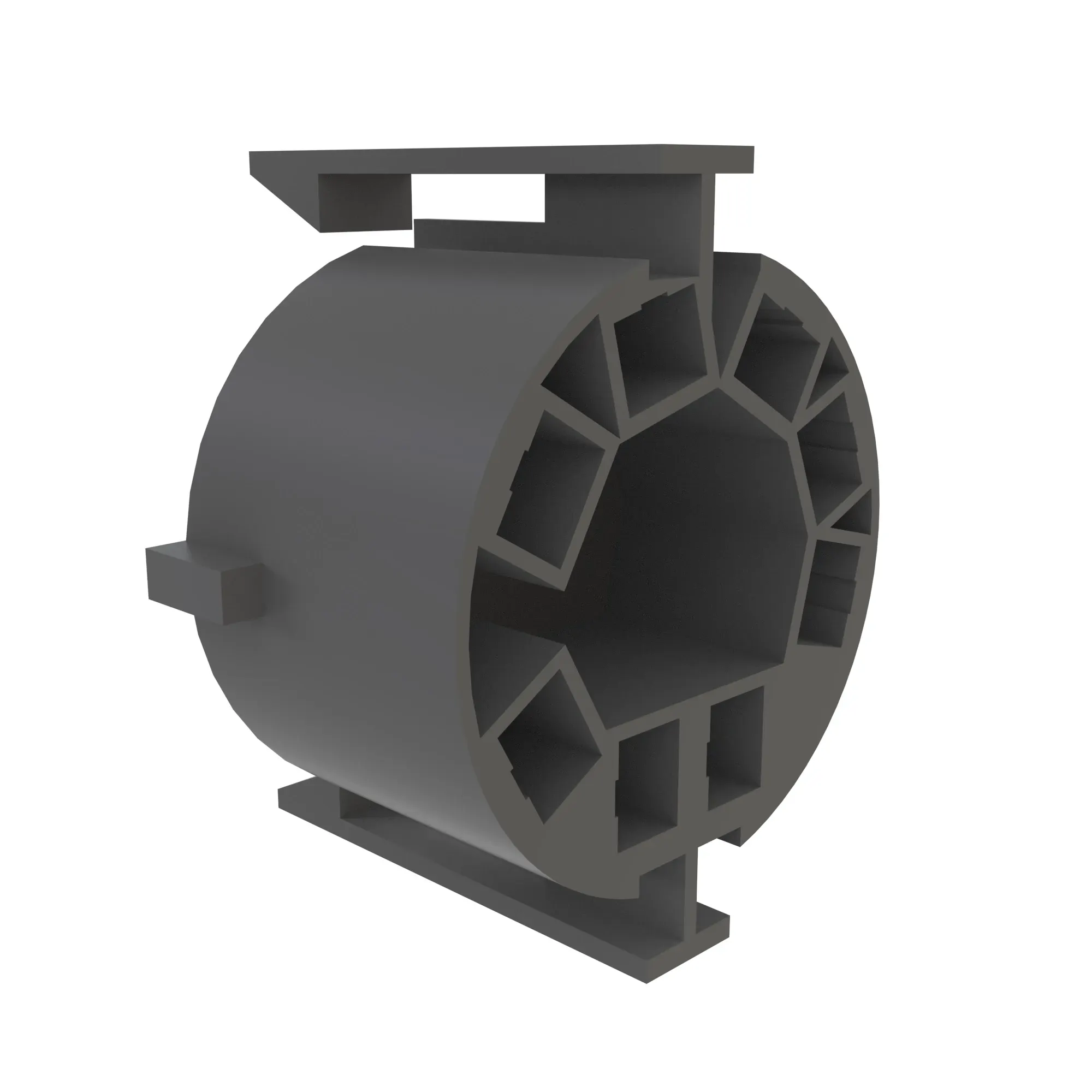 Stoneridge 8W Rcpt Fem Sld Blk Nyln
