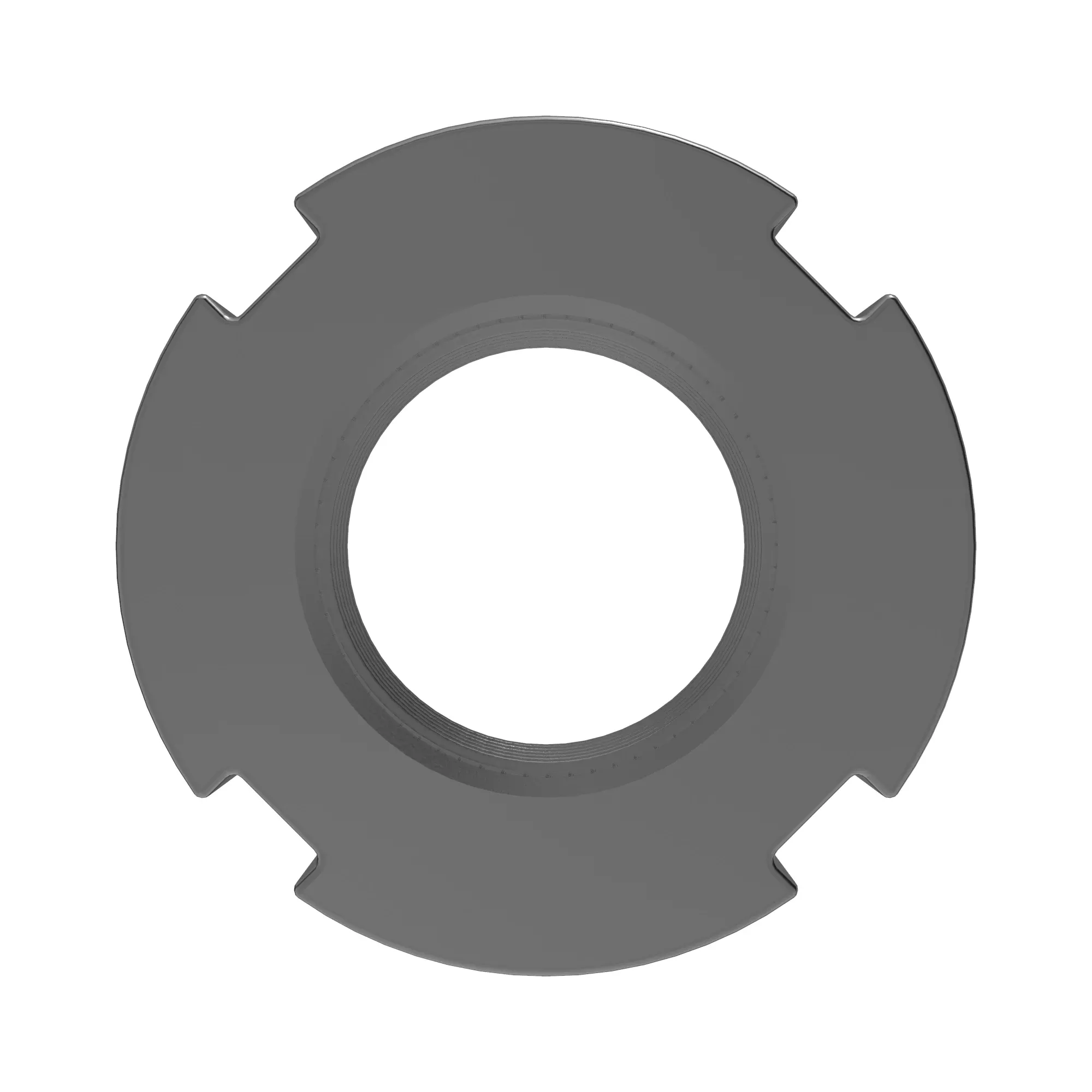 NUT, SLOTTED, M24X1.5 DIN1804-W