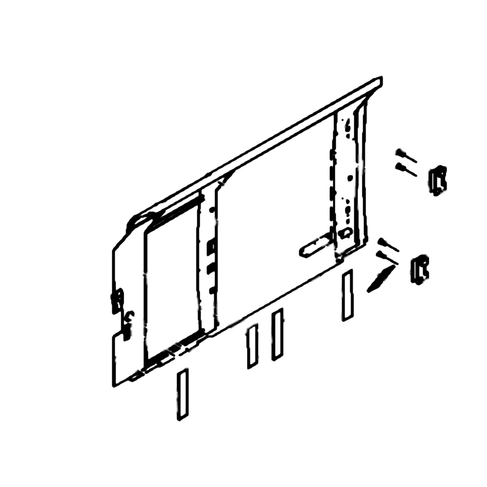 John Deere Storage Compartment Door - FF502309P